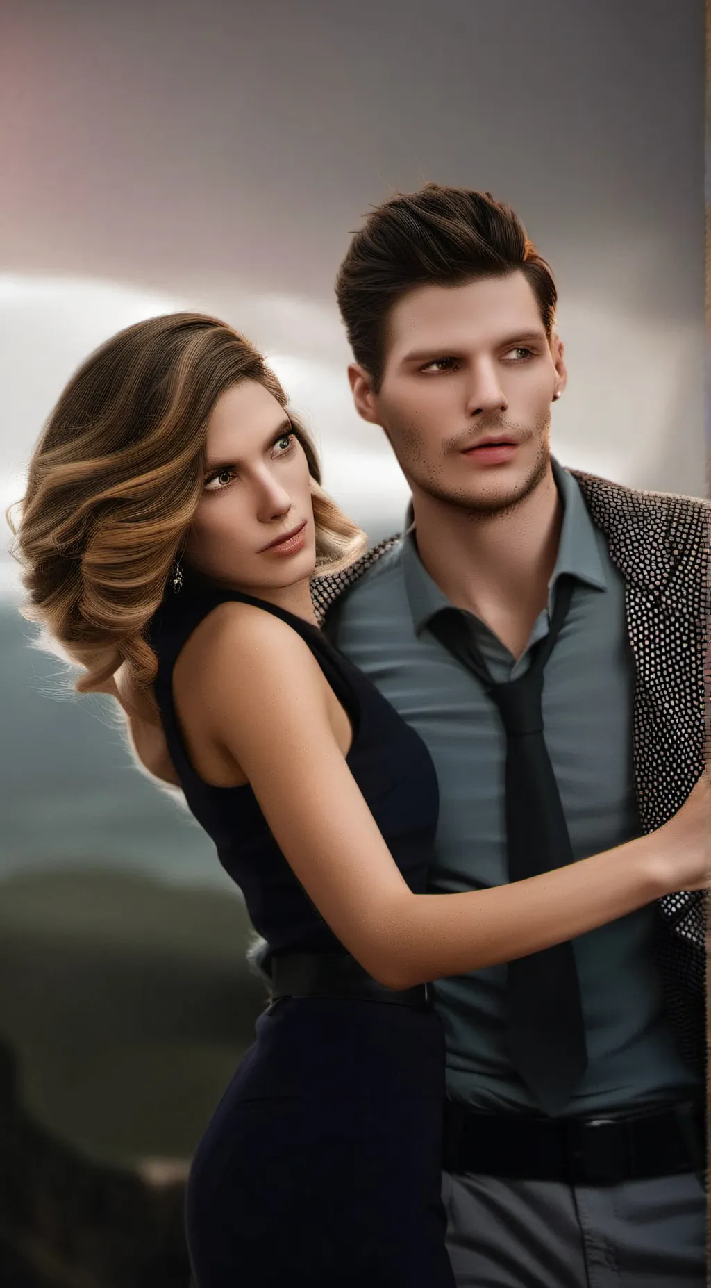 ai character: girlfriend  background