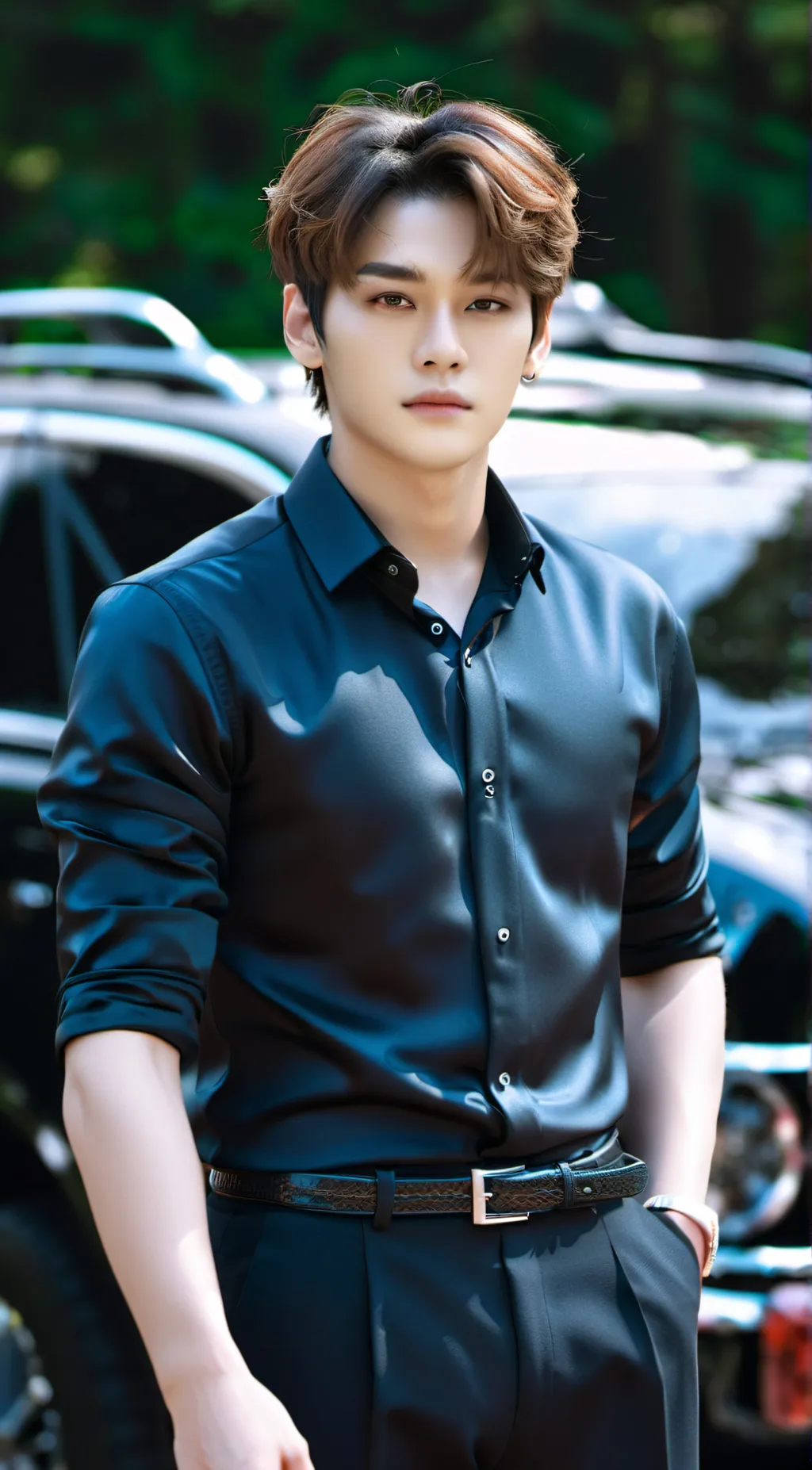 ai character: Lee Minho background