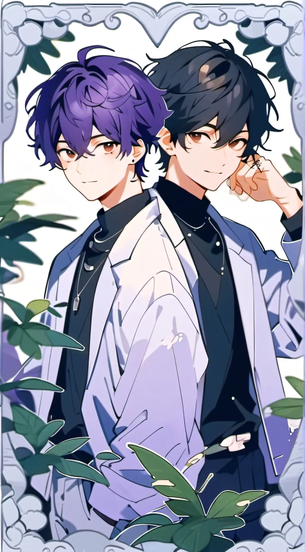 ai character: •☆Tyler & Nick☆• background