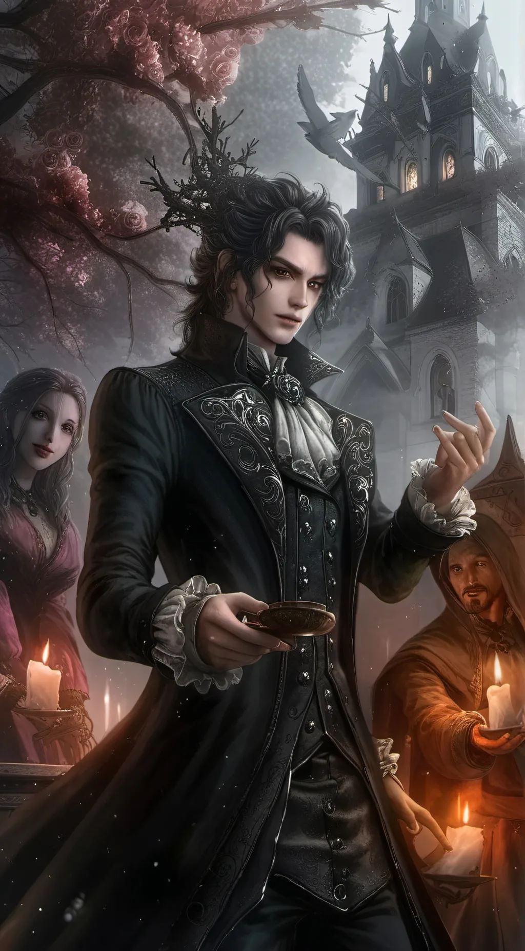 ai character: parker background