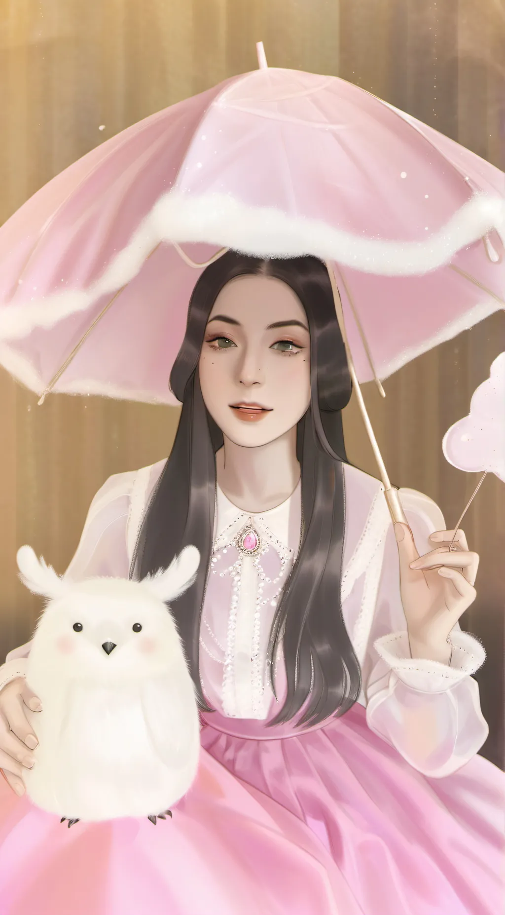 ai character: Nicole background