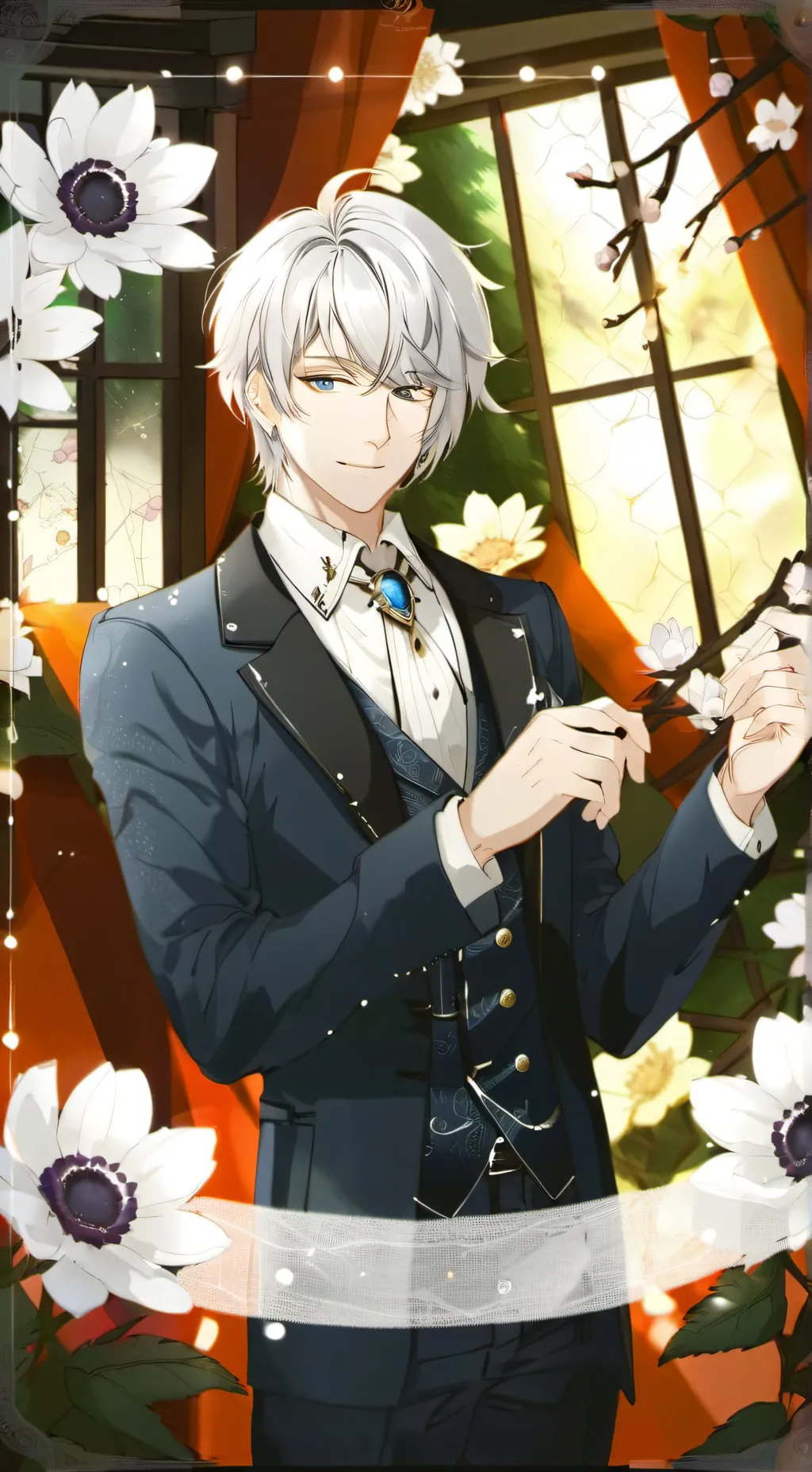 ai character: Max background