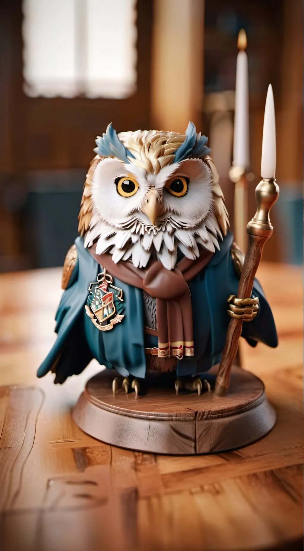 ai character: Hogwarts  background