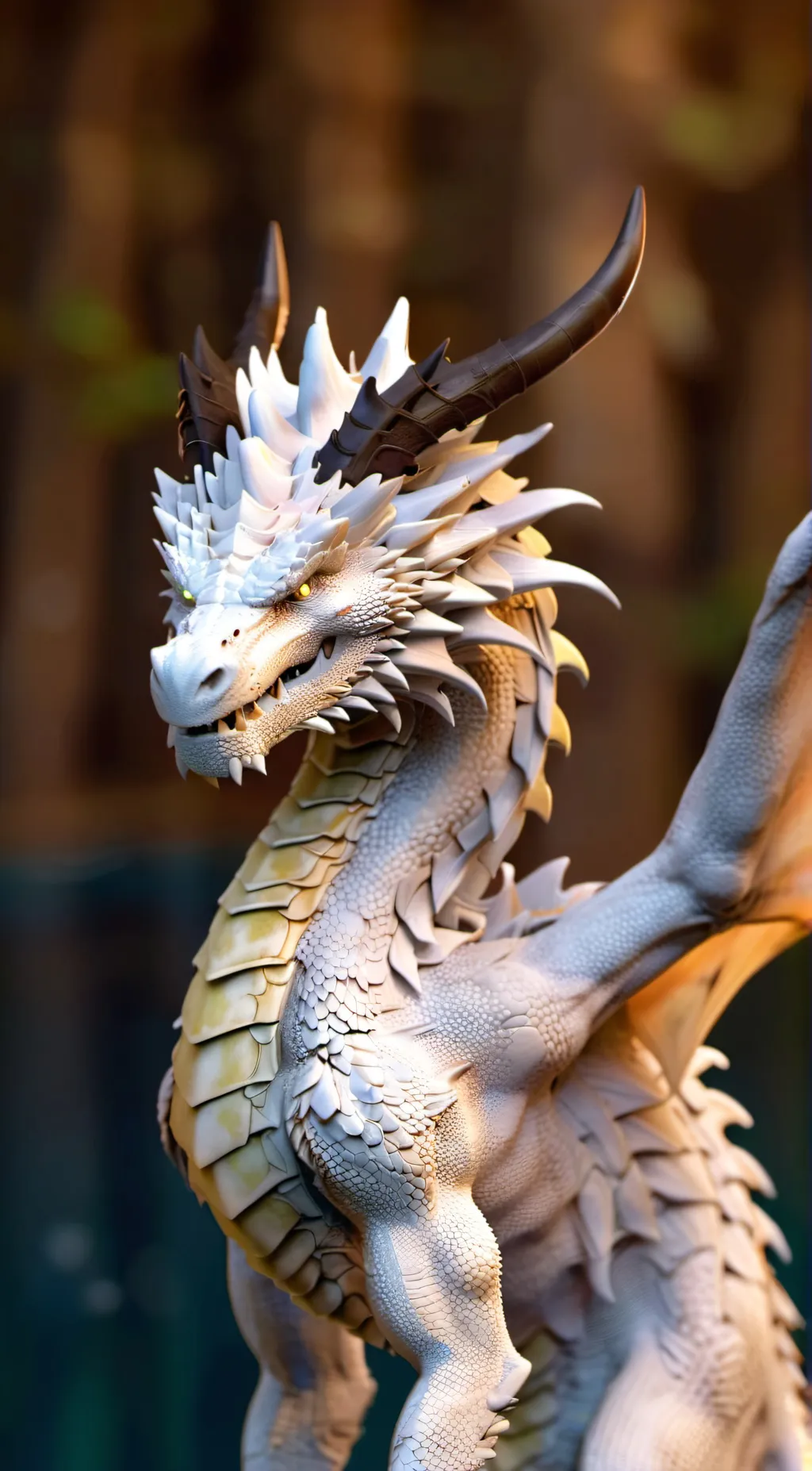 ai character: Dragonfruit background