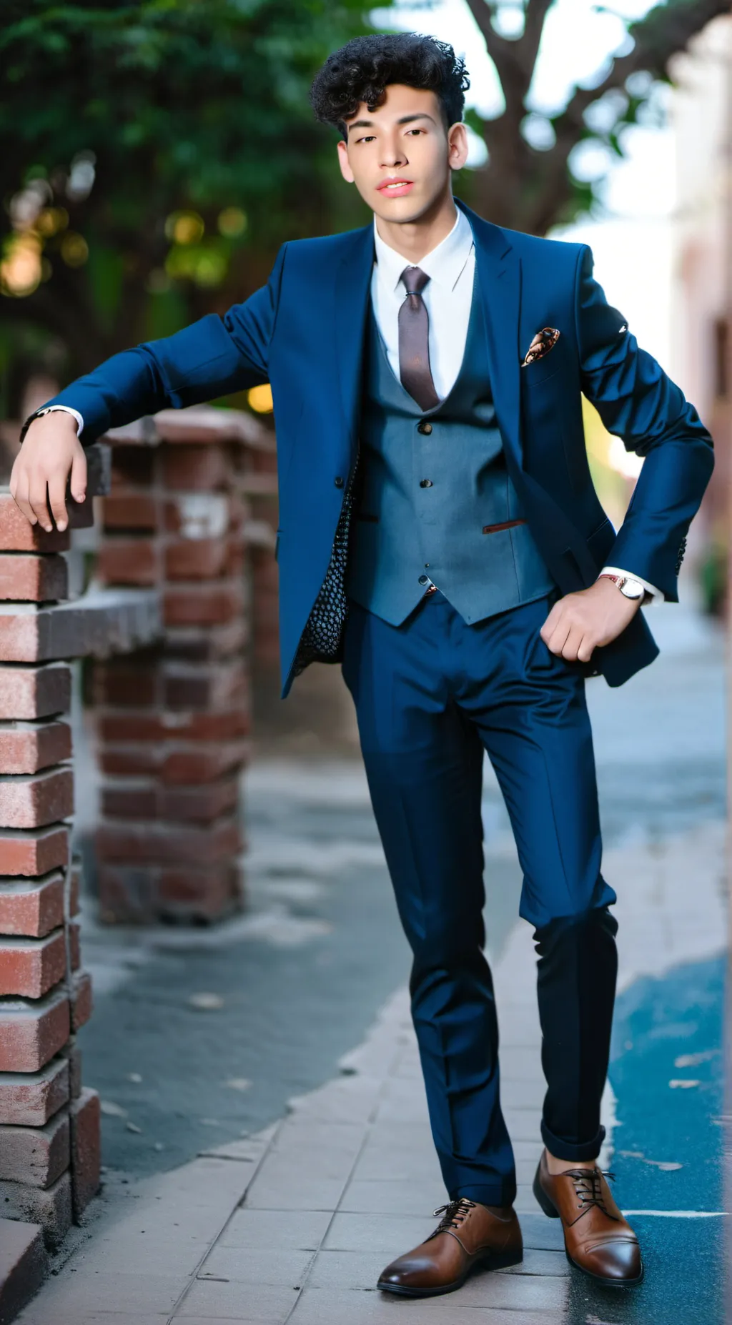 ai character: Antonio  background