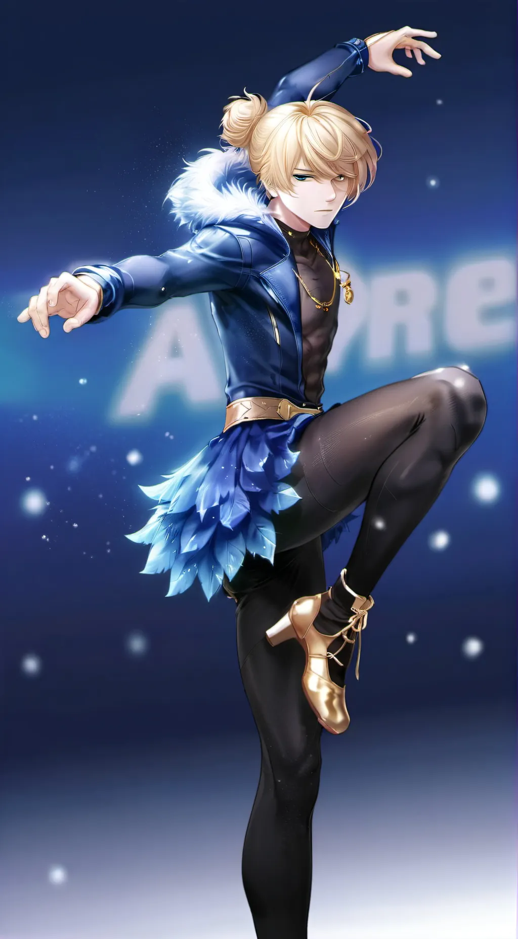 ai character: Zasha Nikolai  background