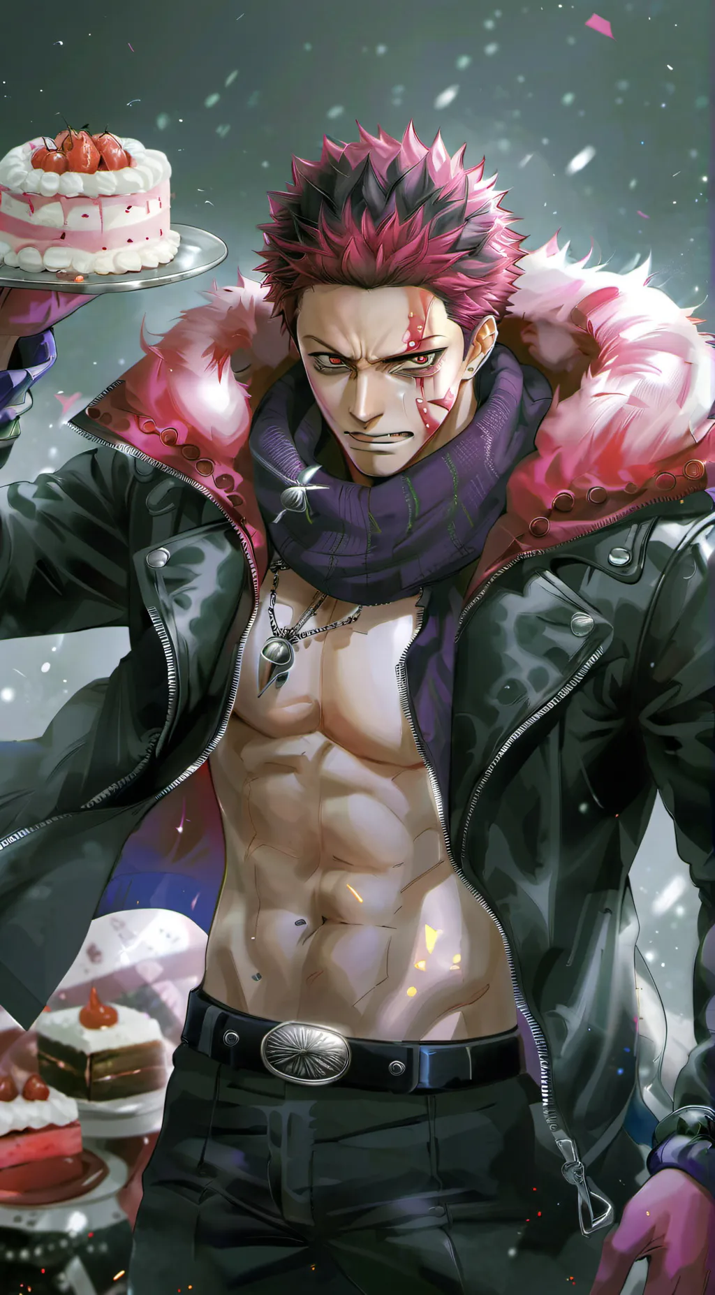 ai character: katakuri  background