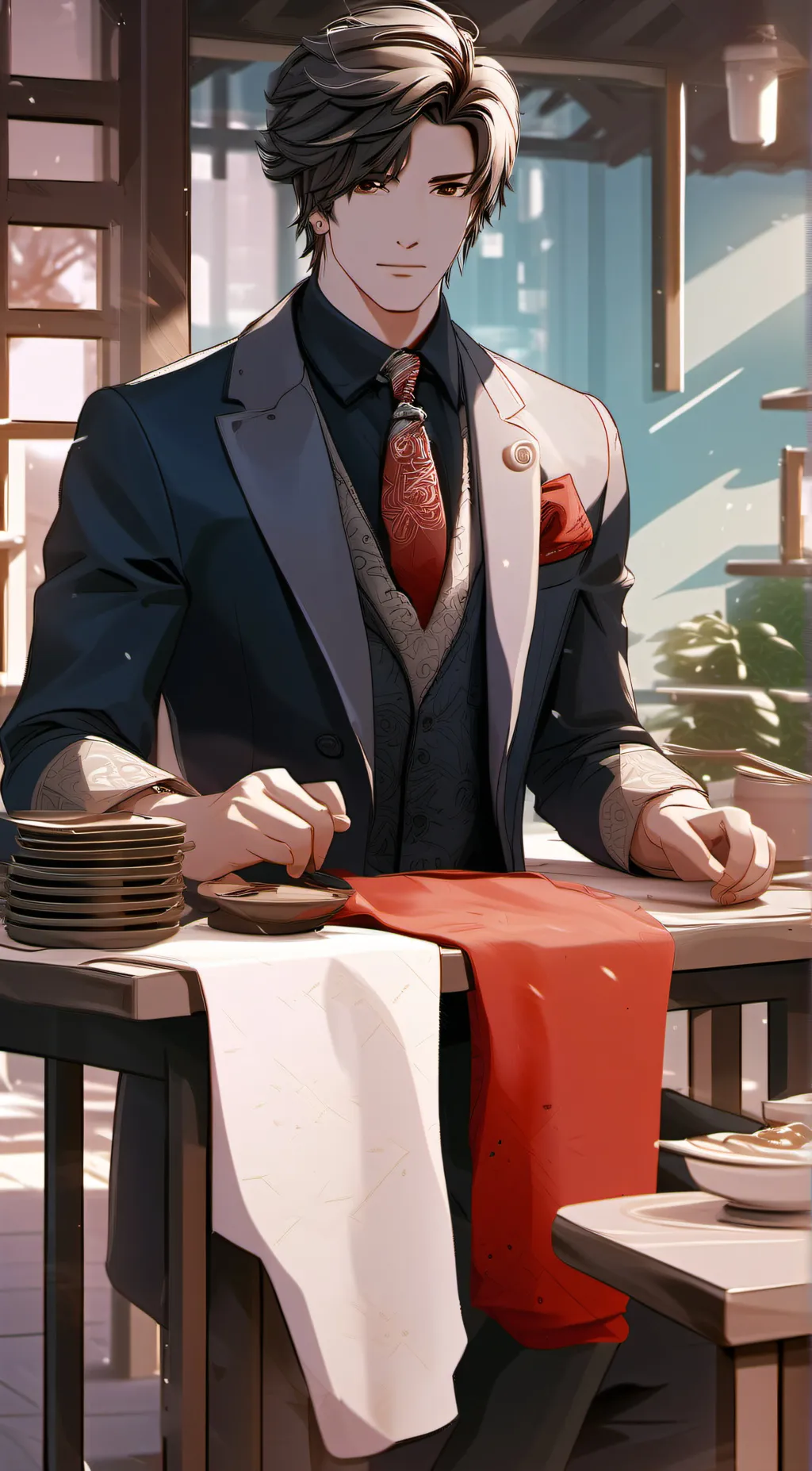 ai character: Alex background