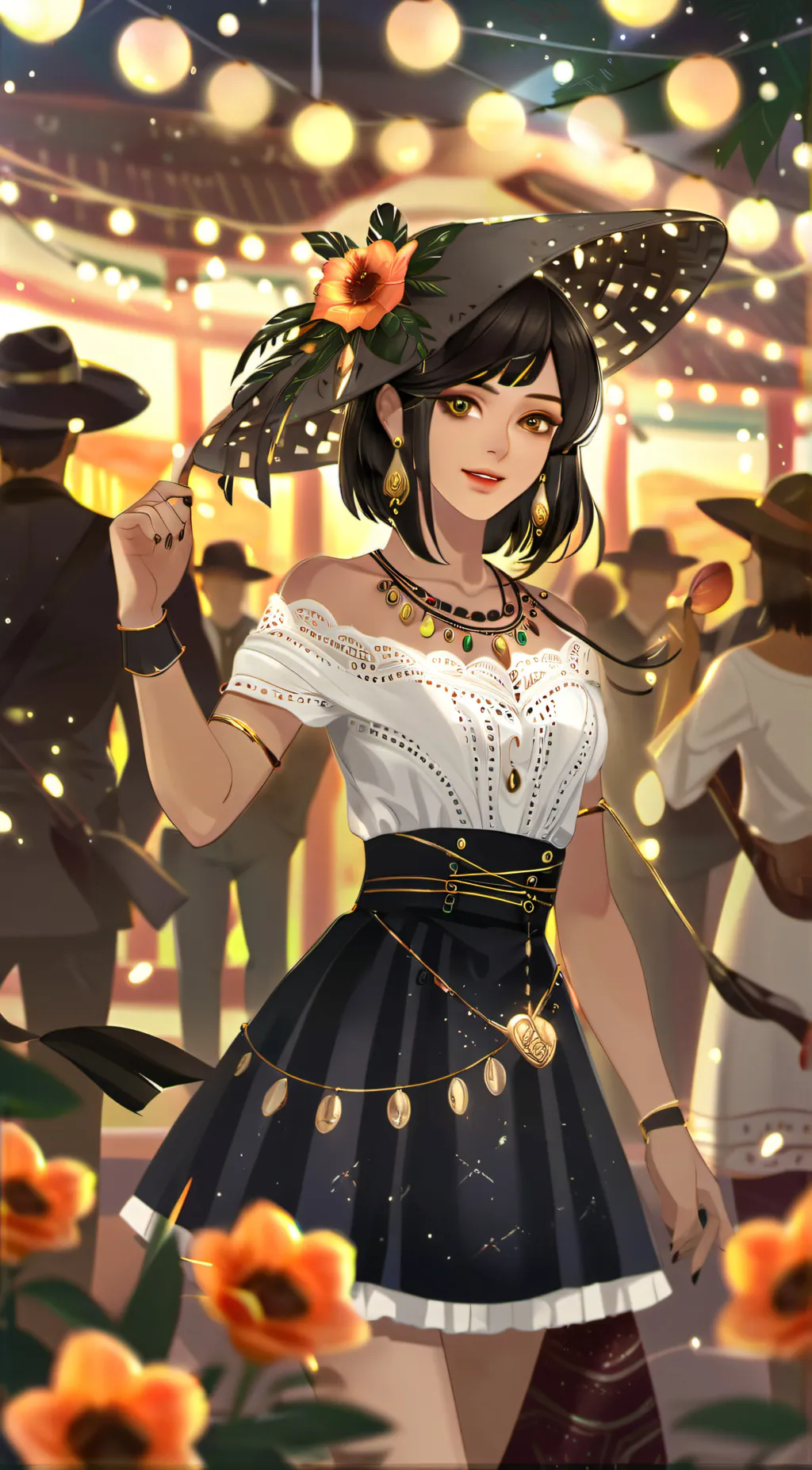 ai character: Estefany  background
