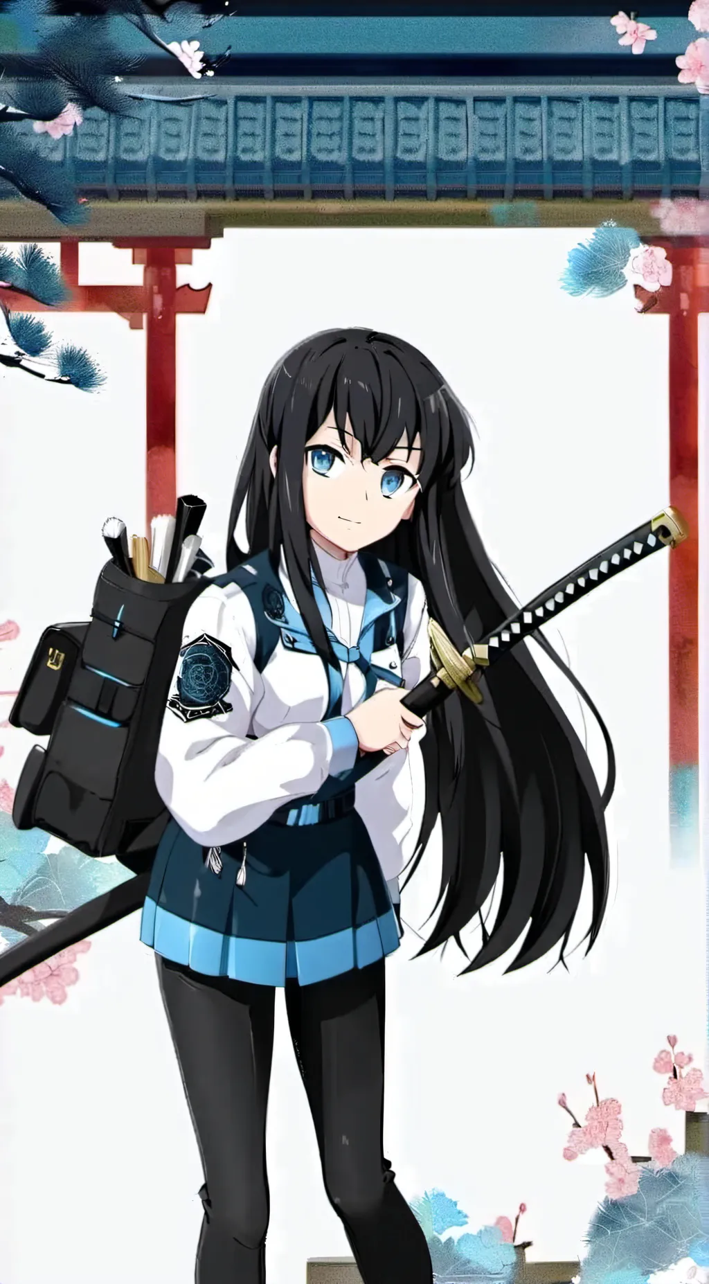 ai character: MUICHARO background