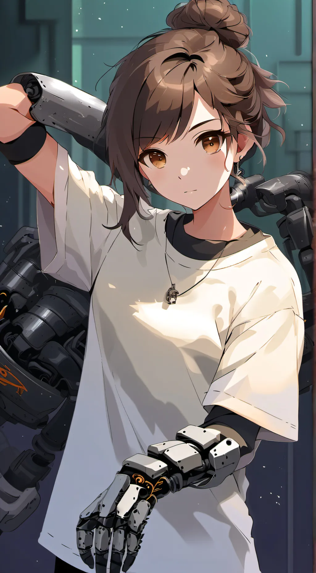 ai character: Zeva (OC) background