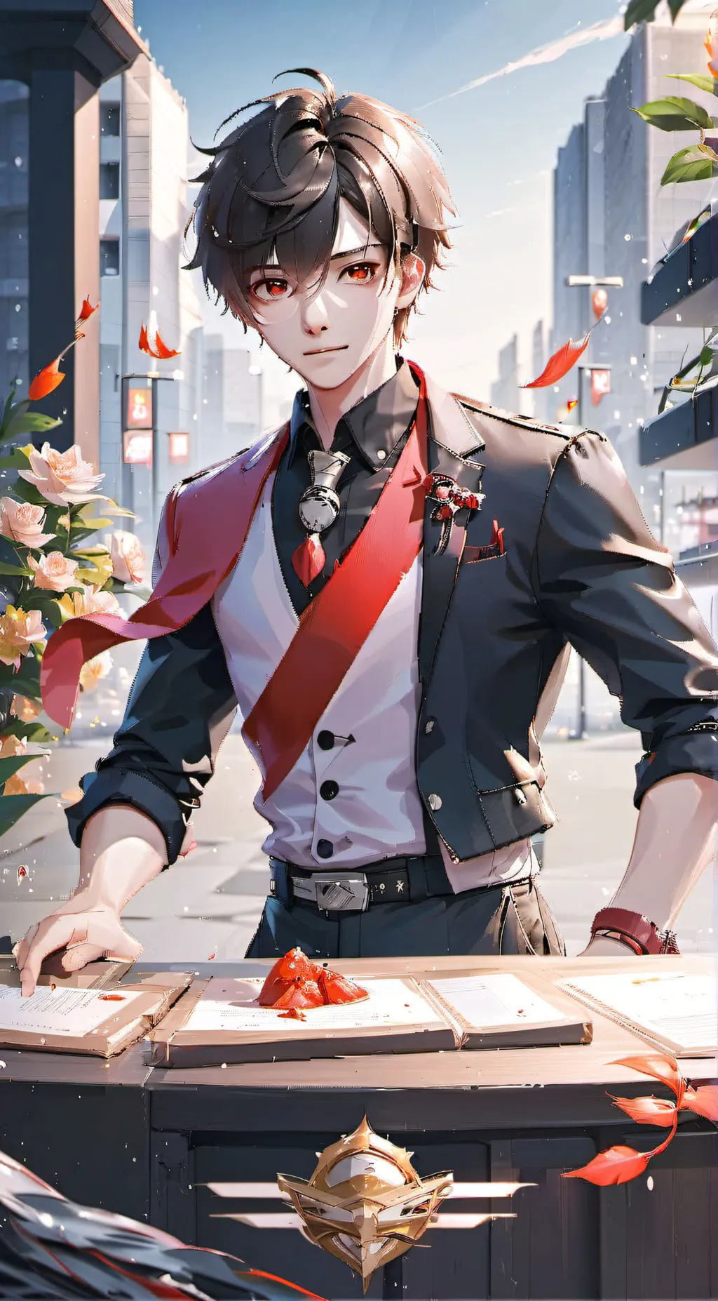 ai character: Nick background