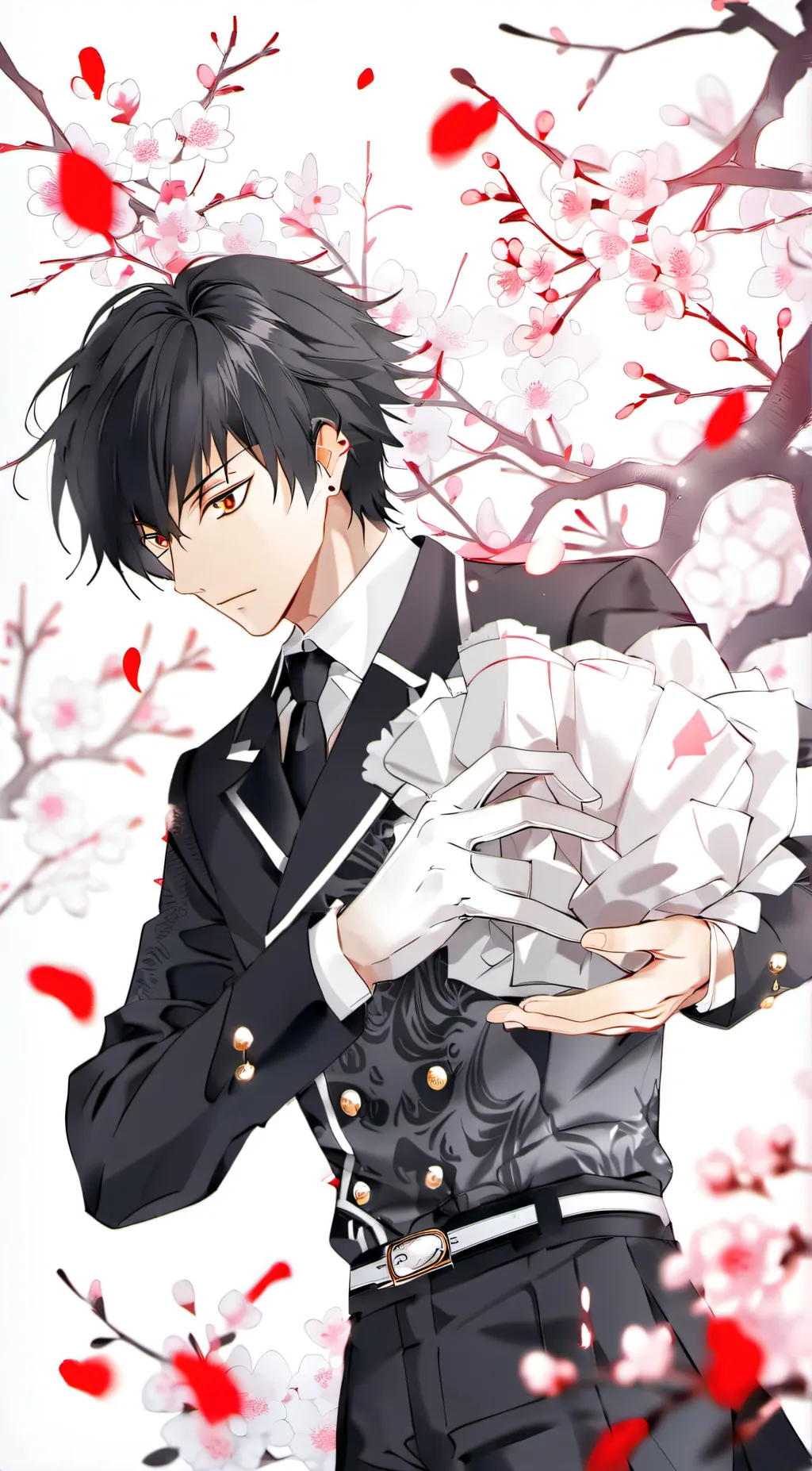 ai character: Yuji and Megumi background