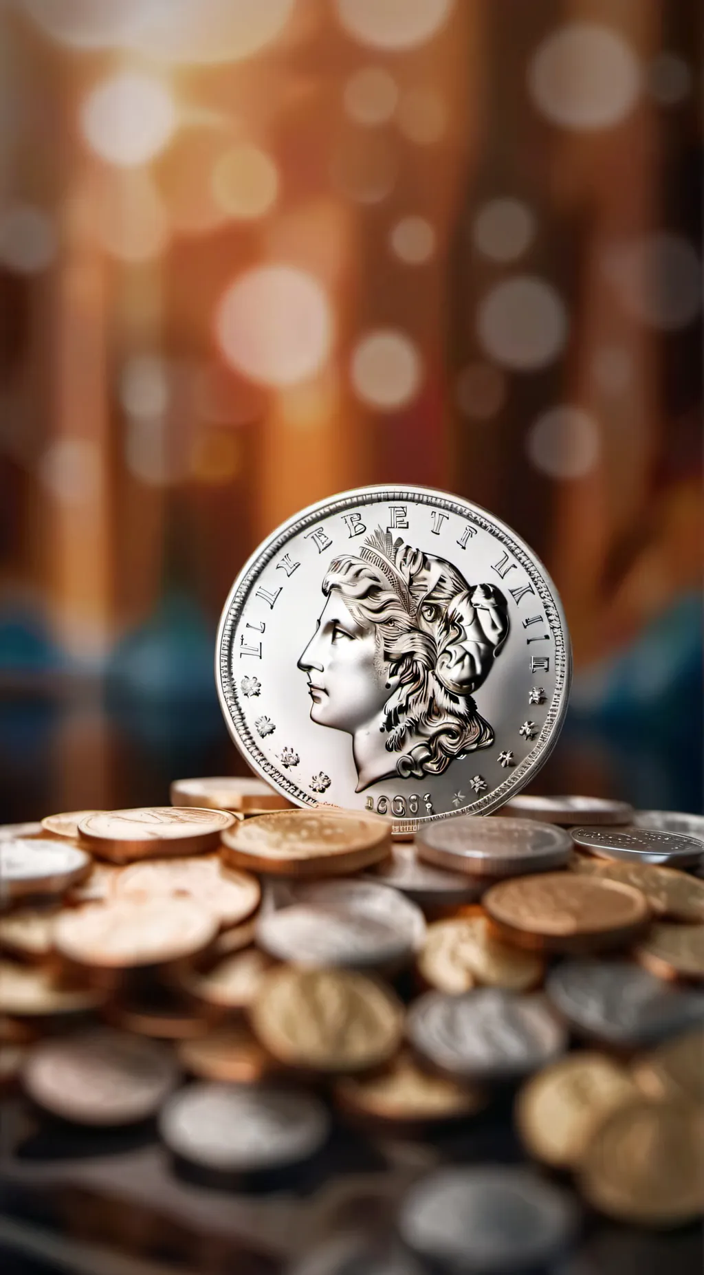 ai character: ♥︎ ~ 🪙Coiny🪙 ~ ♥︎ background