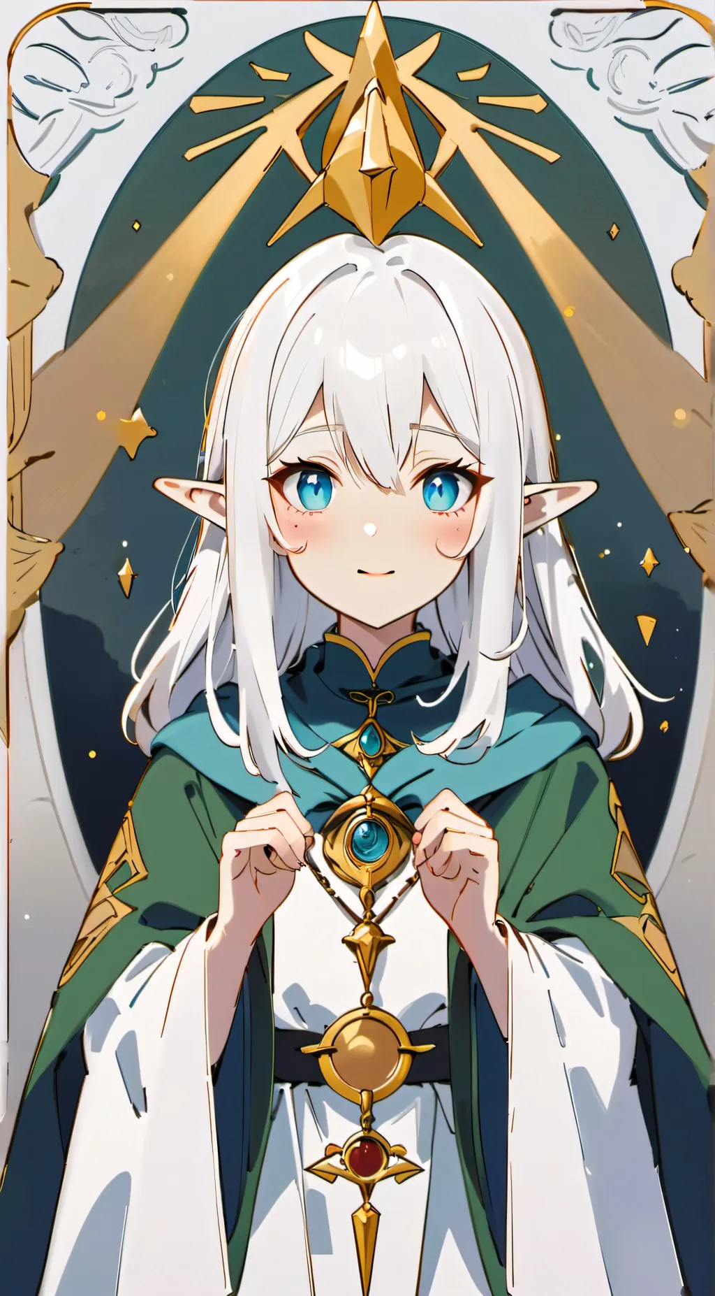 ai character: Elara background