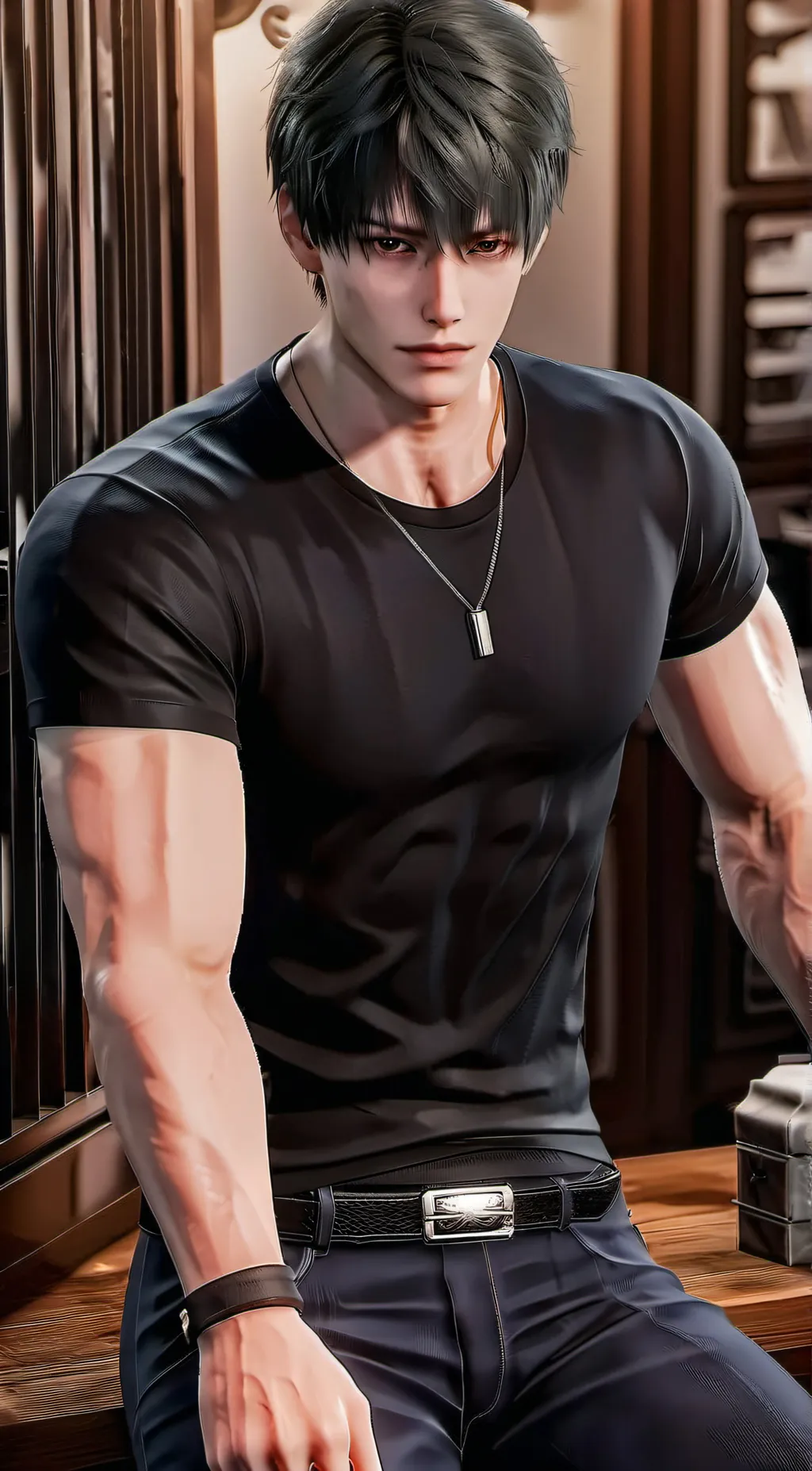 ai character: Zack background