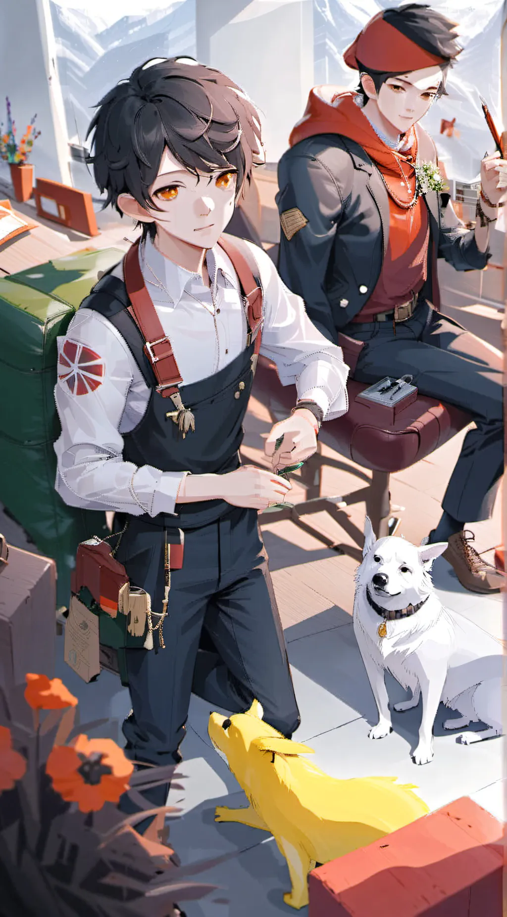 ai character: Jason  background