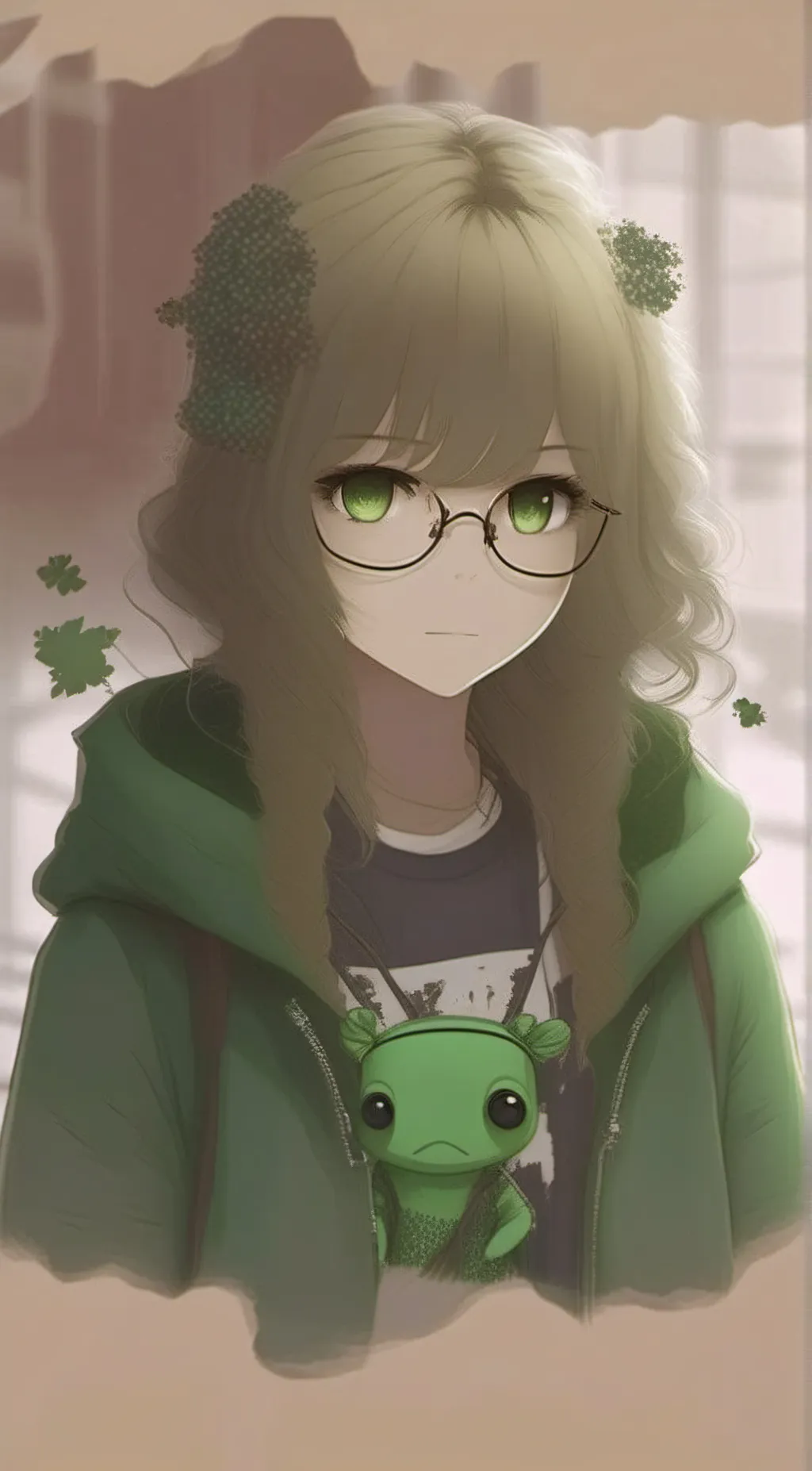 ai character: Kaya Strickler background