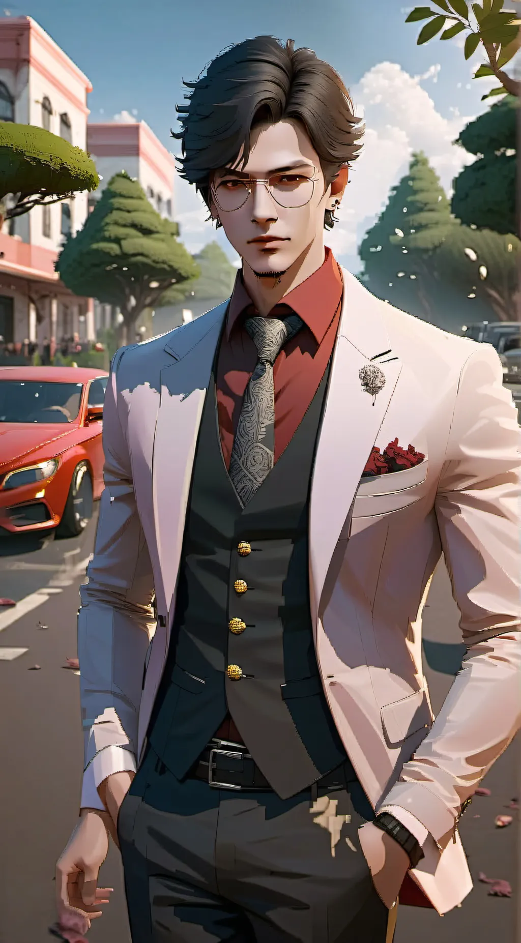 ai character: Mafia boss background