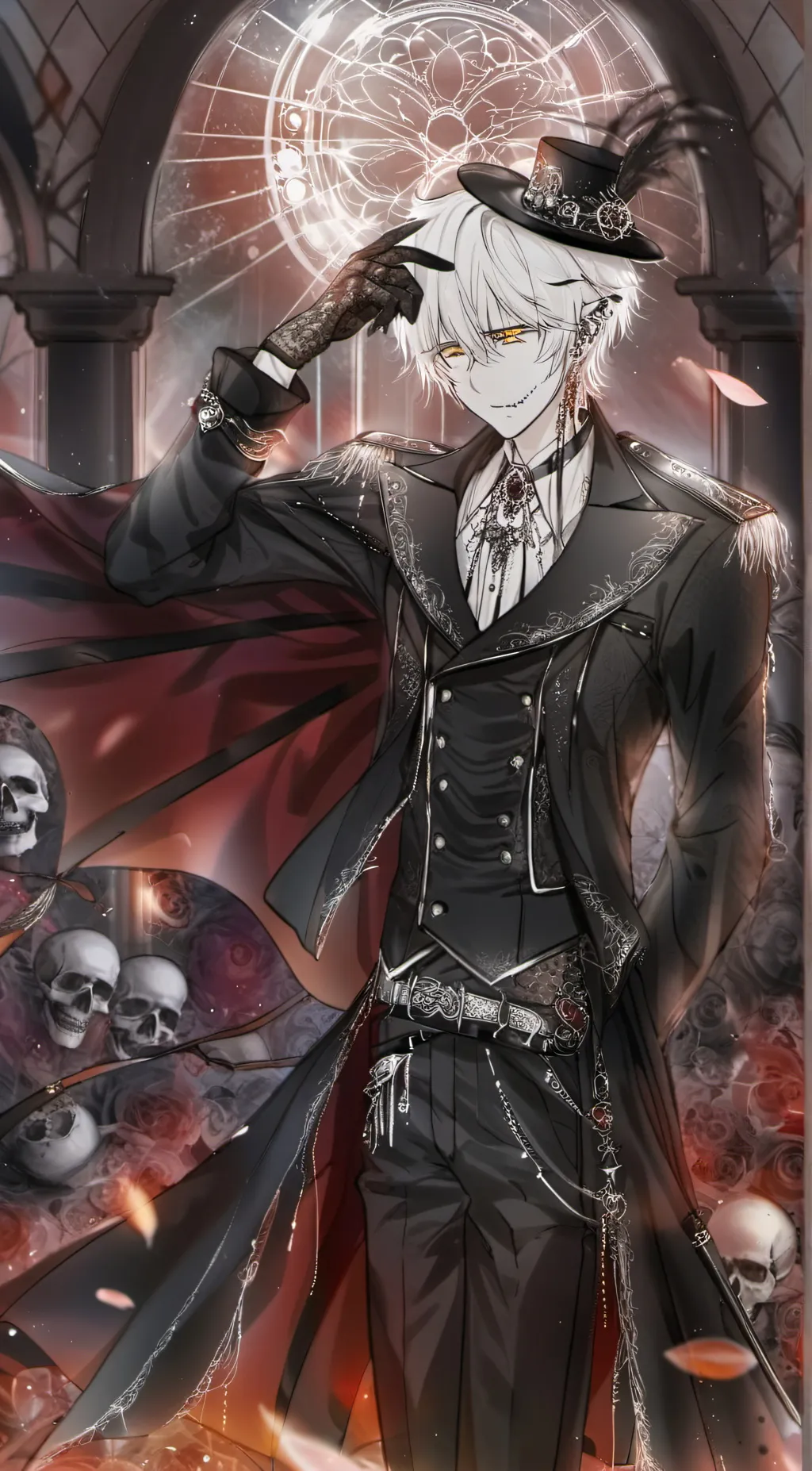 ai character: Zen background