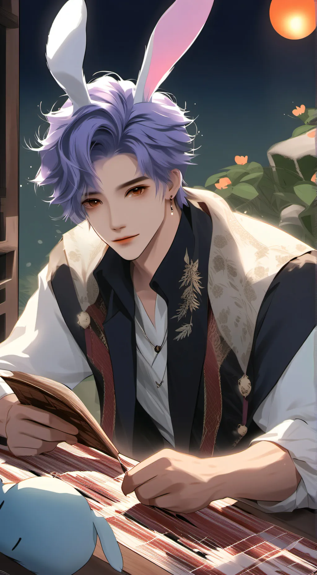 ai character: ȷᥲ᥊ background