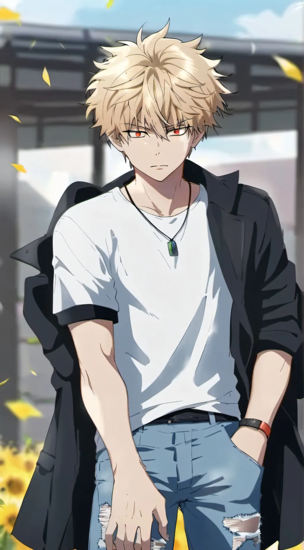 ai character: 📱Online Bakugo📱 background
