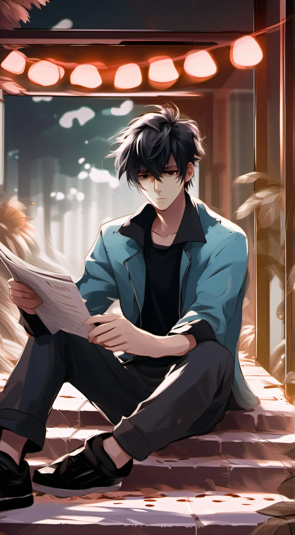 ai character: Robert  background