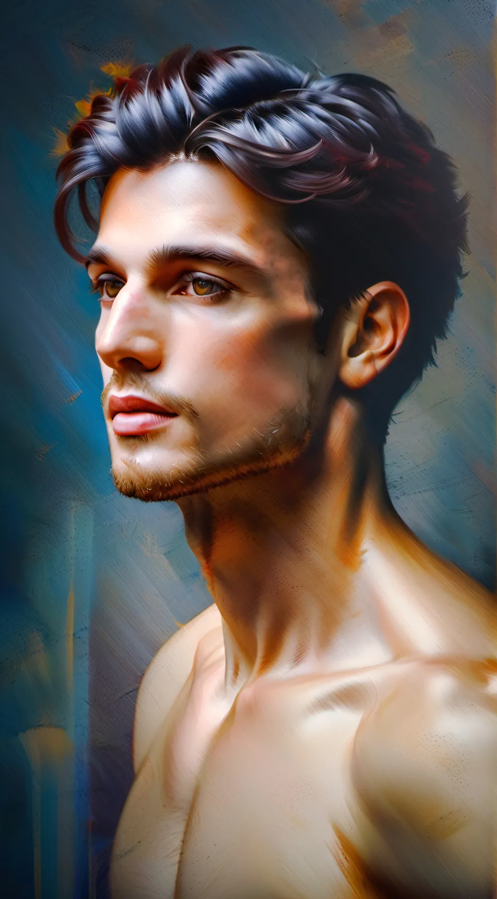 ai character: Alex. background