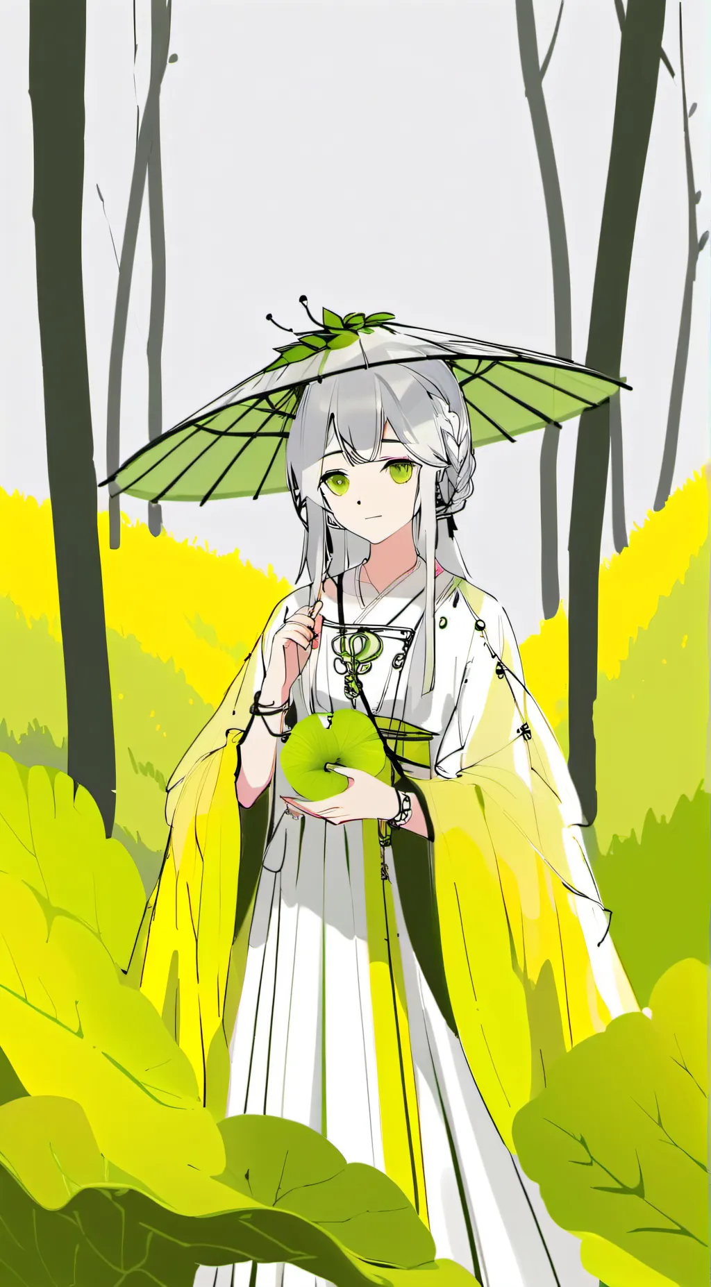 ai character: Charlotte  background