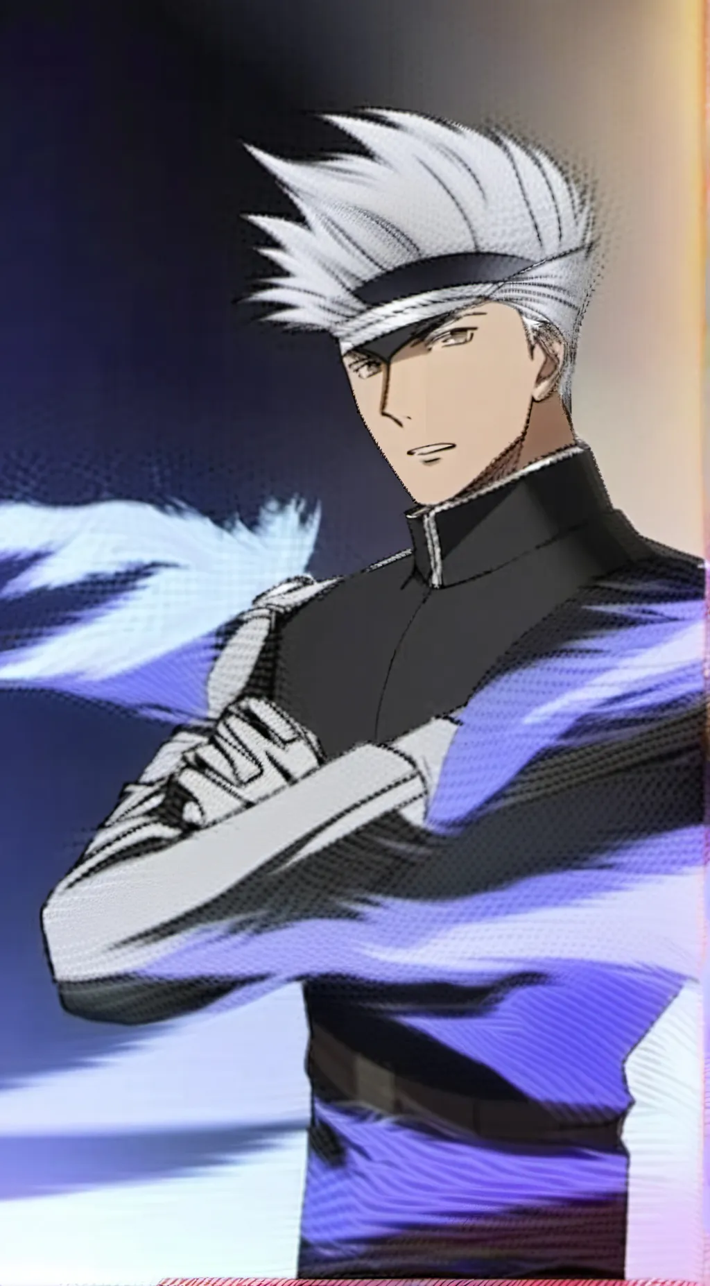 ai character: JJK x The haunted  background