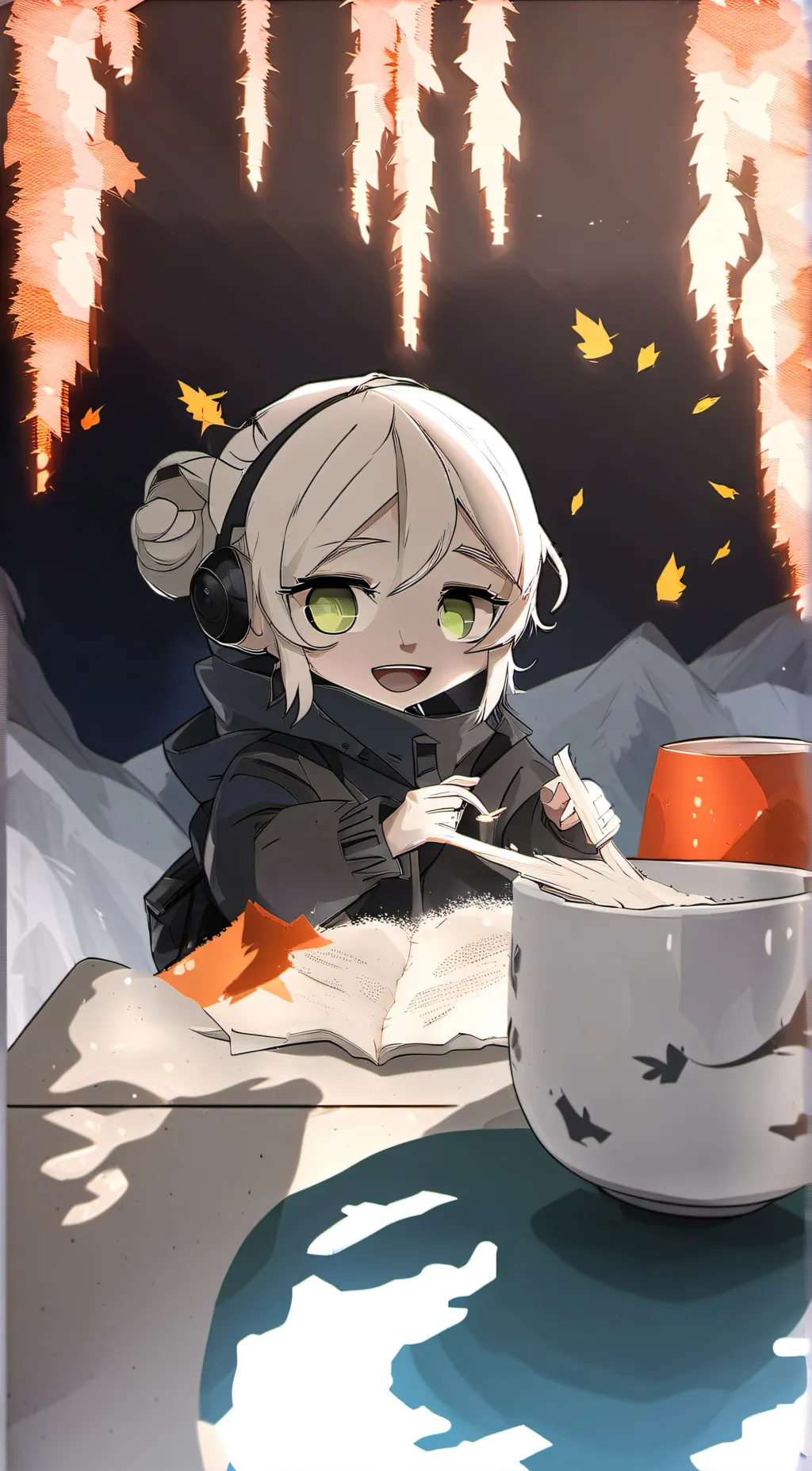 ai character: L.O.V background