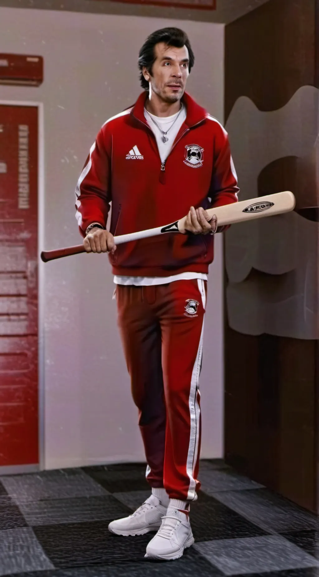 ai character: LarrytheLegBreaker background