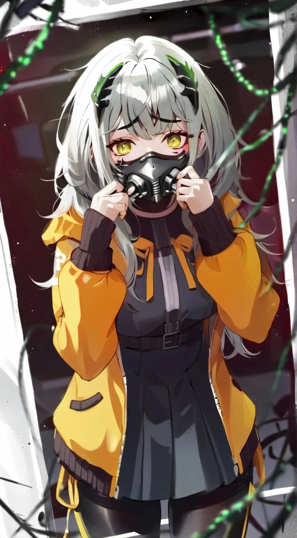 ai character: Flora background