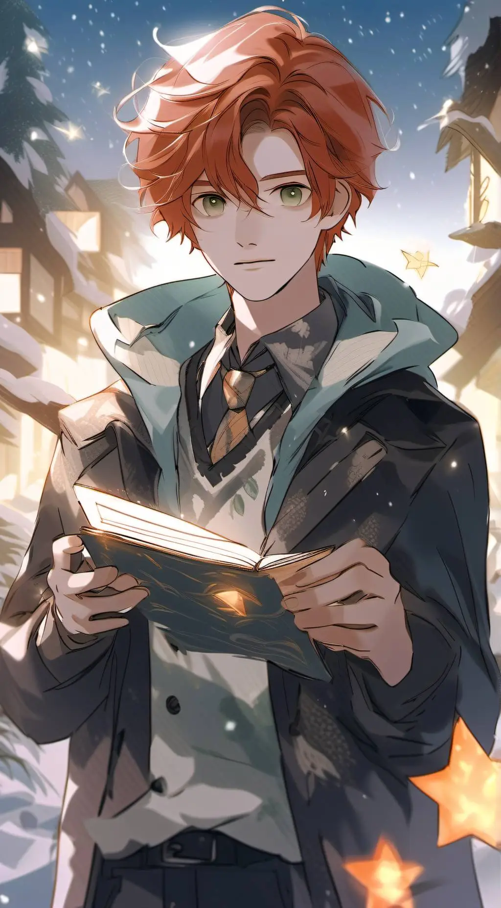 ai character: Fred Weasley  background