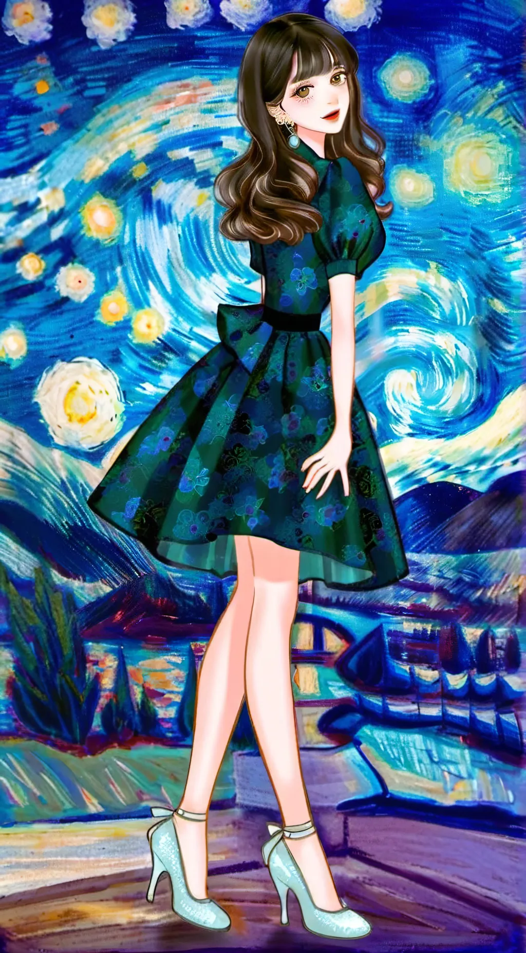 ai character: Arianna background