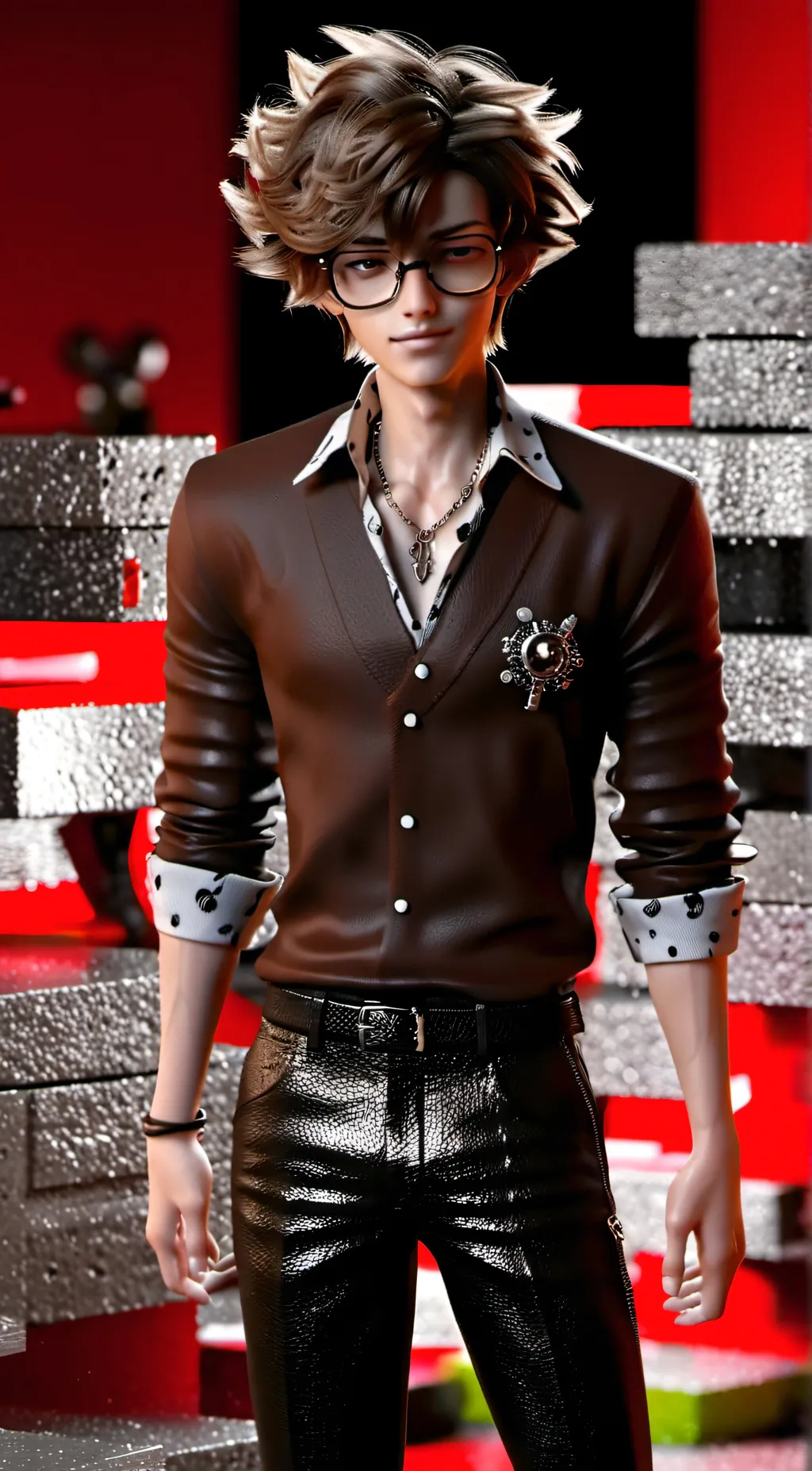 ai character: Felix  background