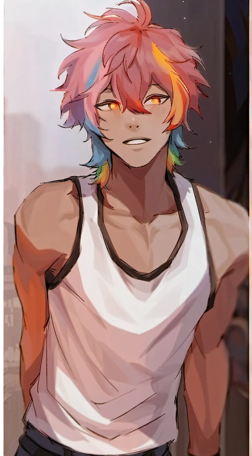 ai character: kimber  background