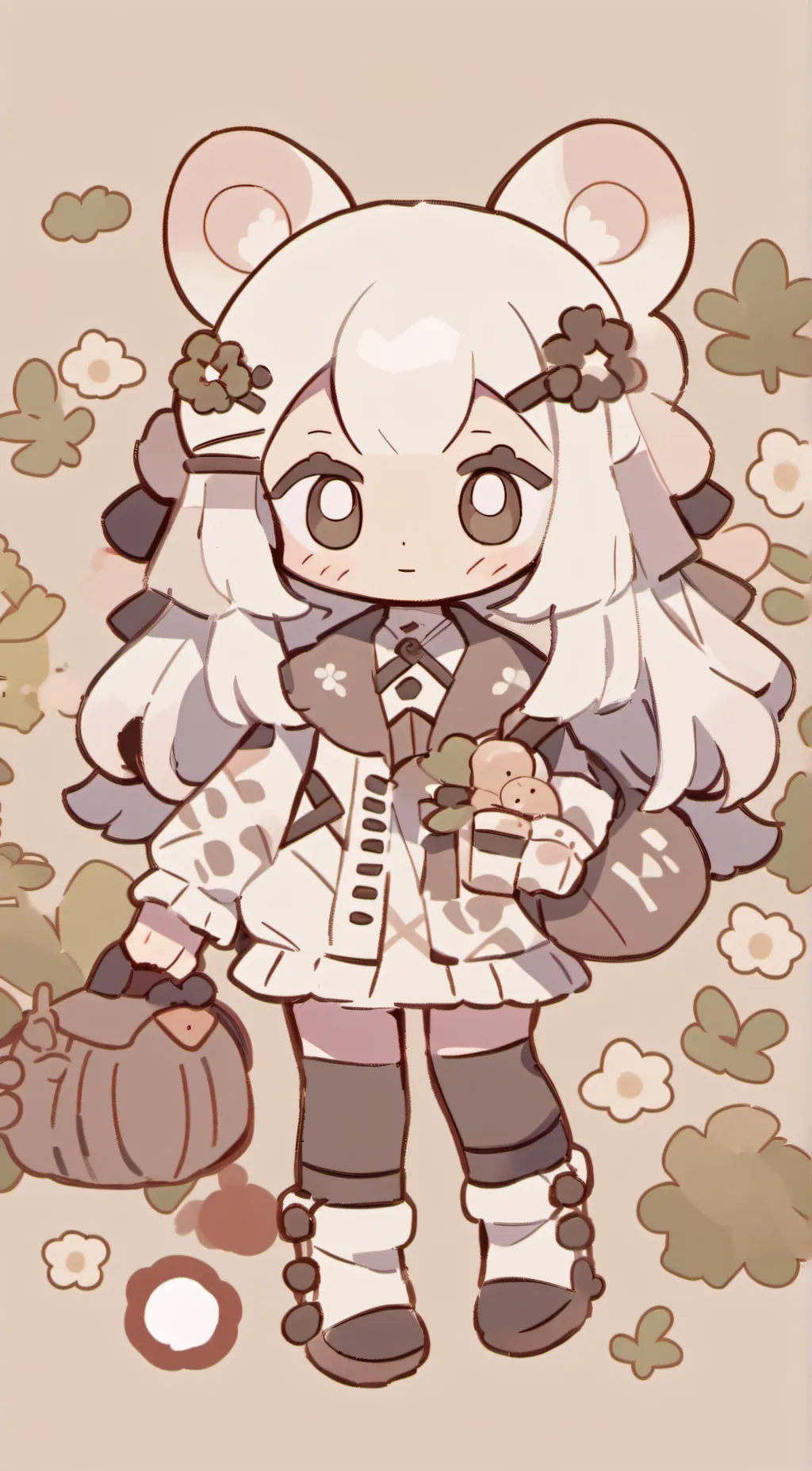 ai character: Emma!!!! background