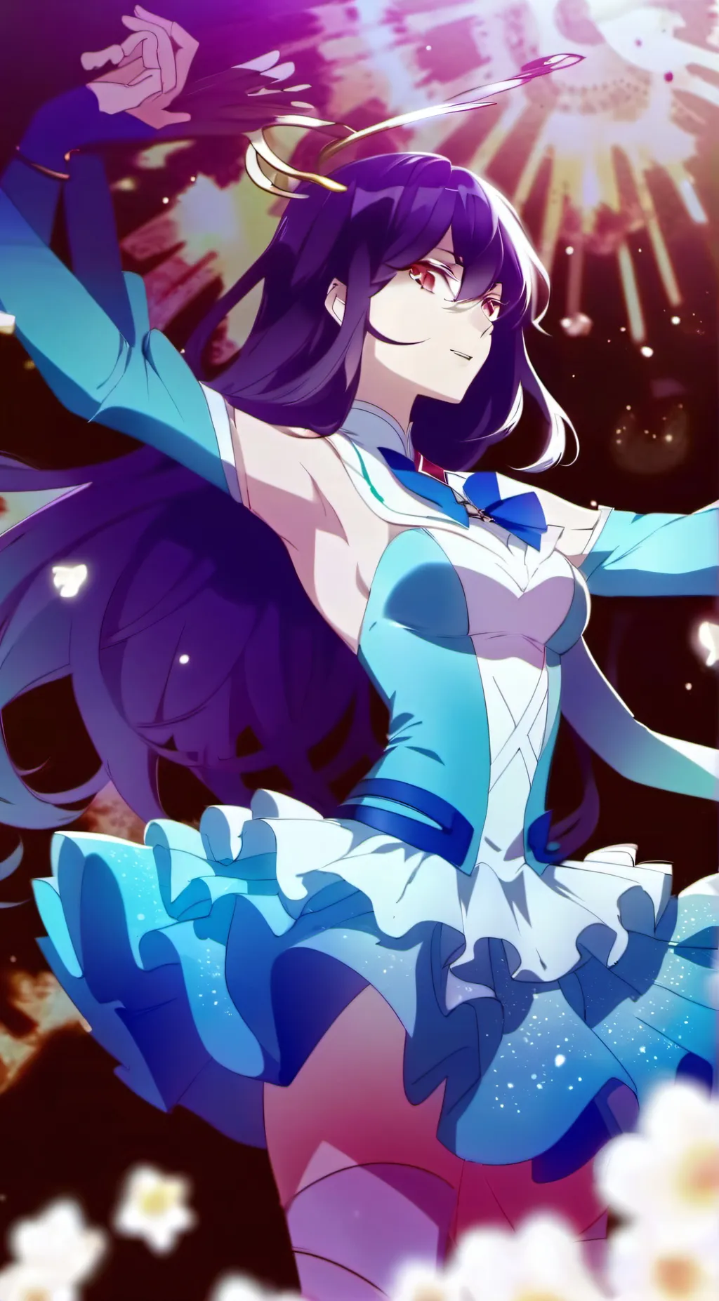 ai character: vermeil and alto background