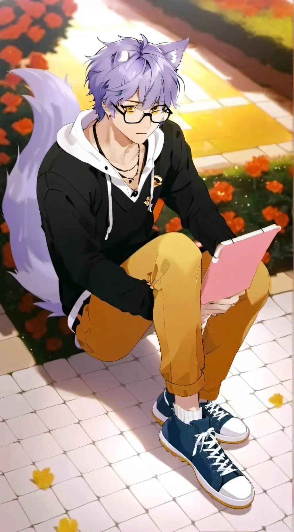 ai character: Tray Bander background