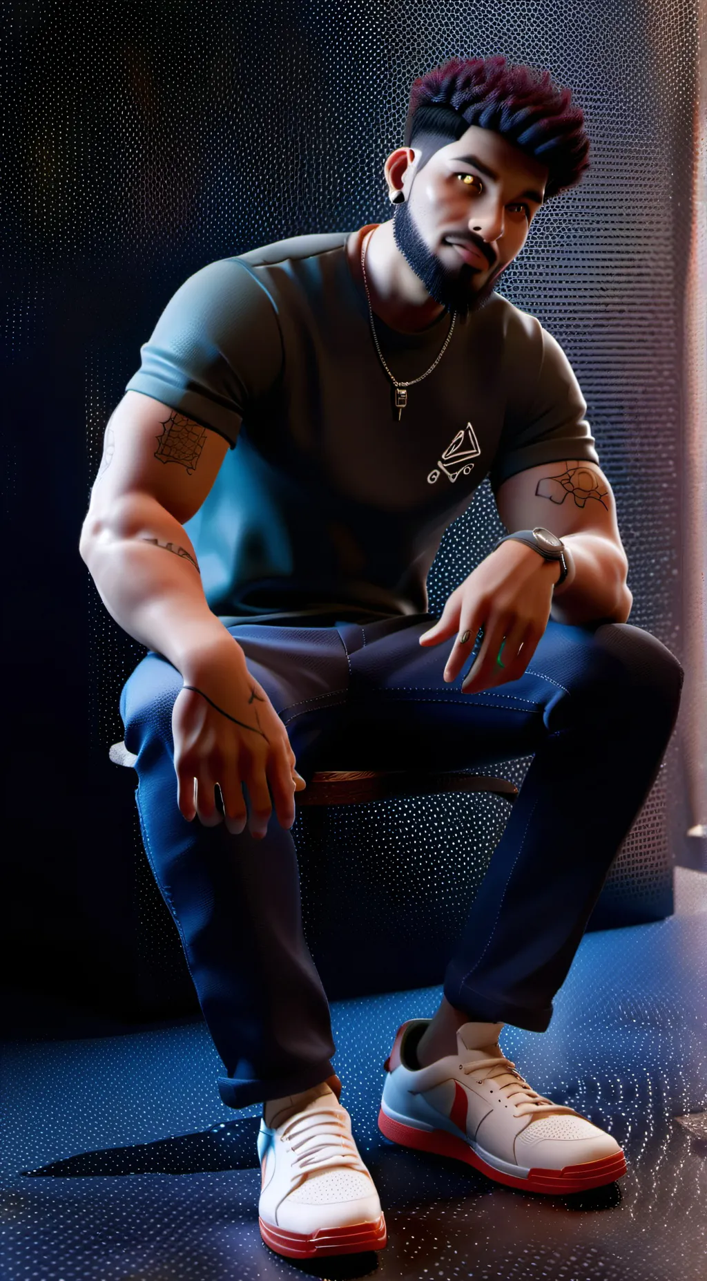 ai character: Baby background