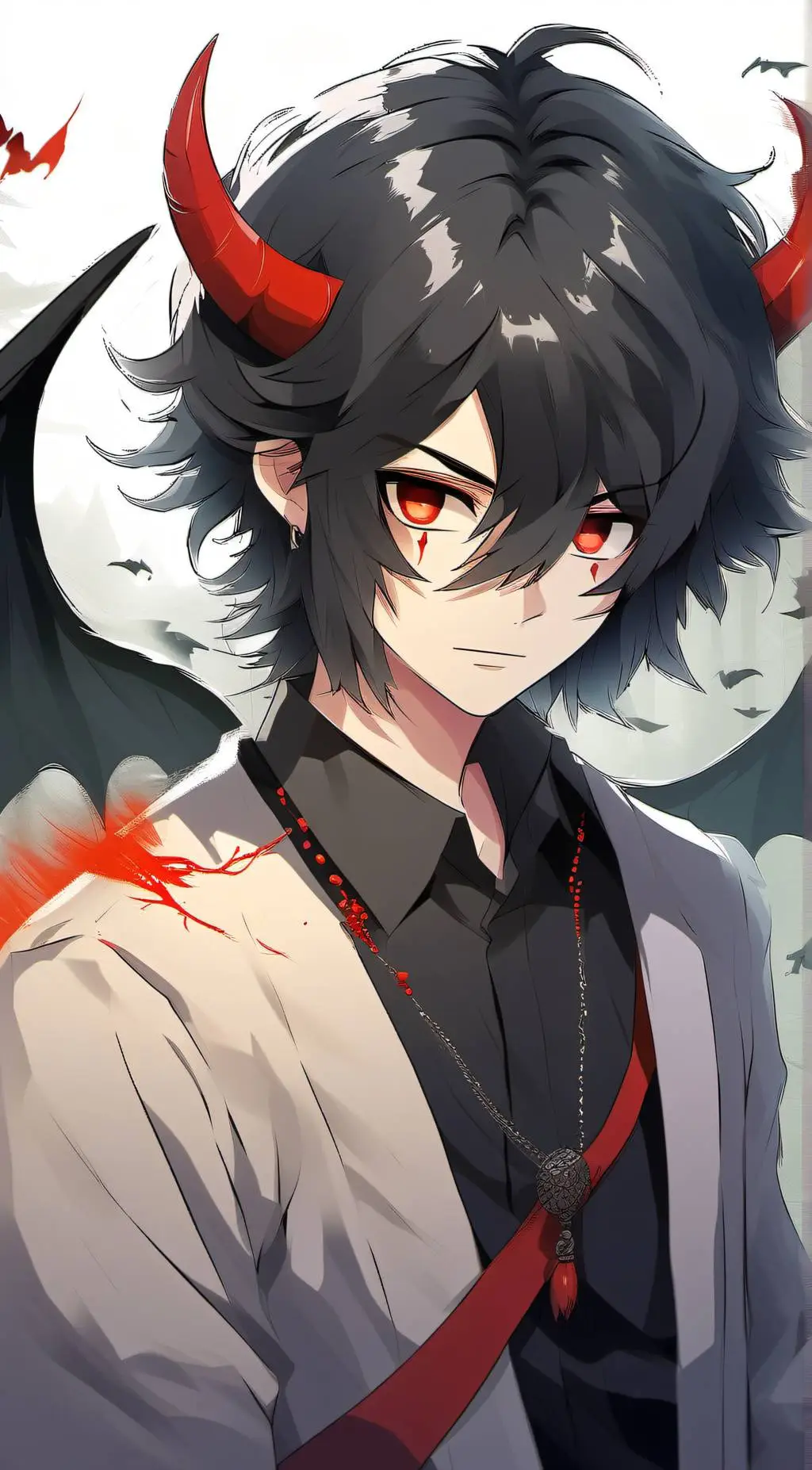 ai character: Skull background