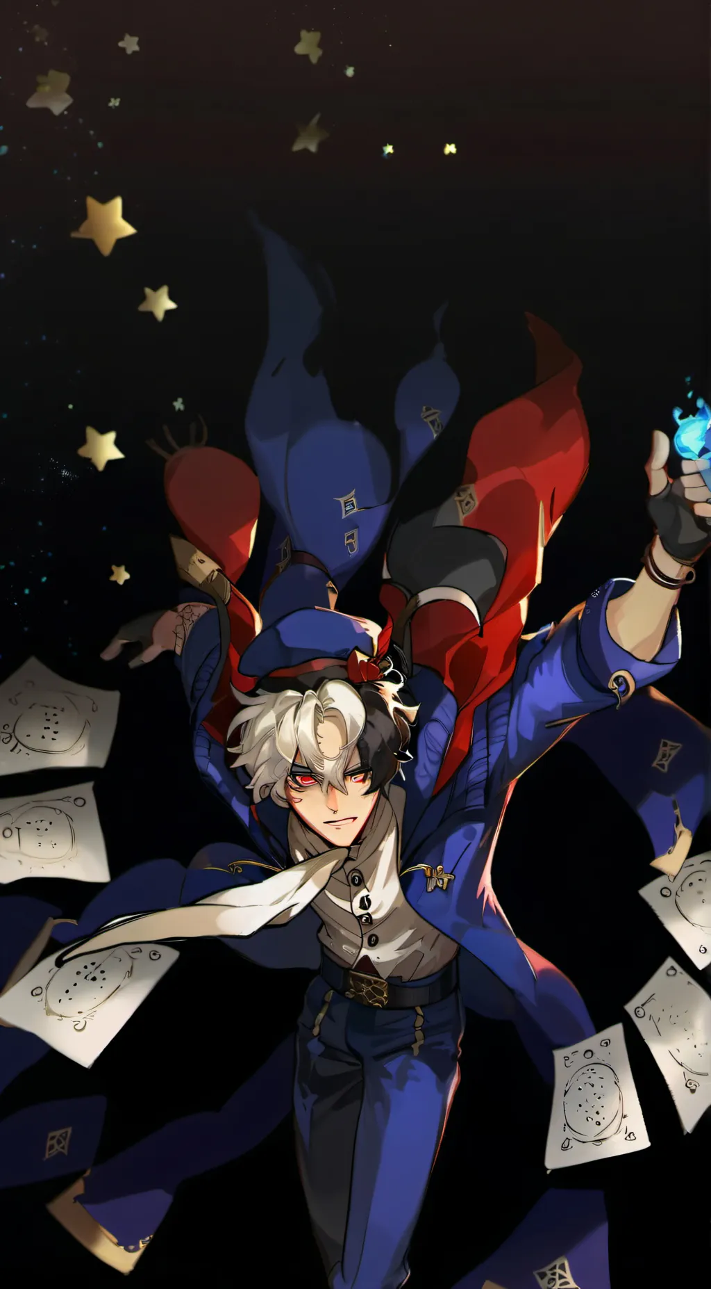 ai character: Moondrop  background