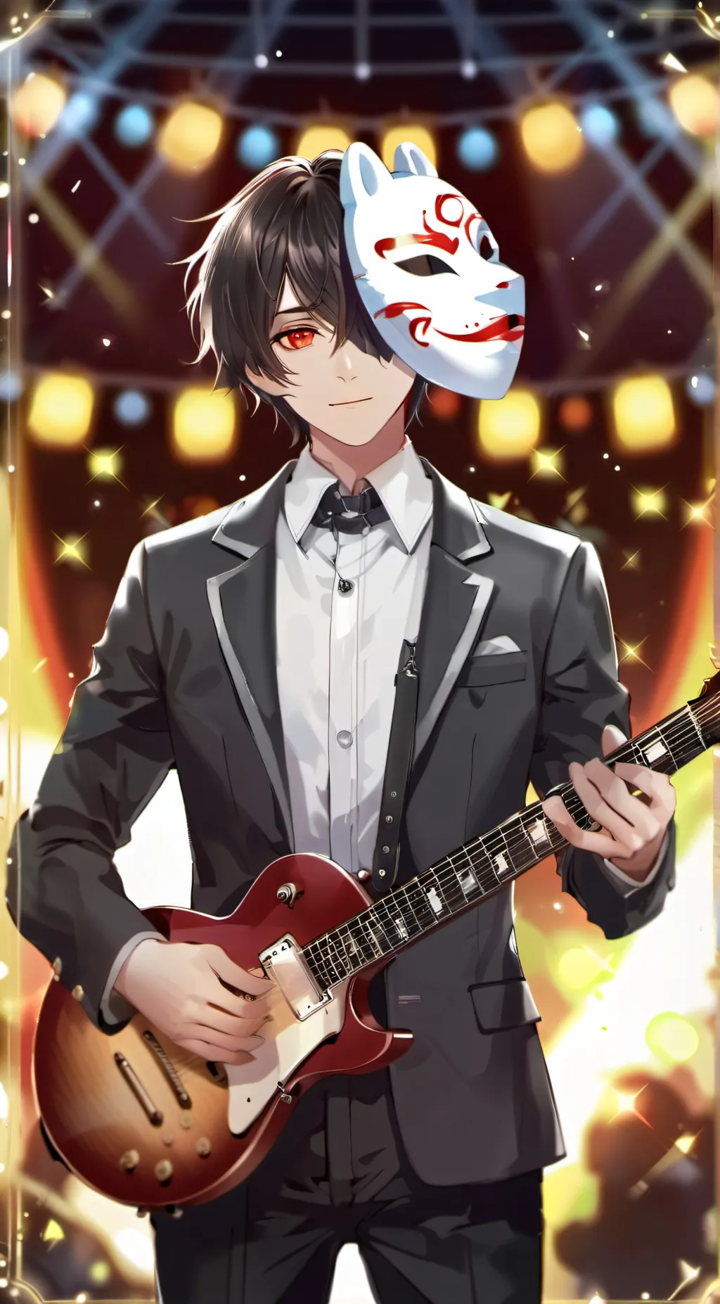 ai character: famous sngr dude background