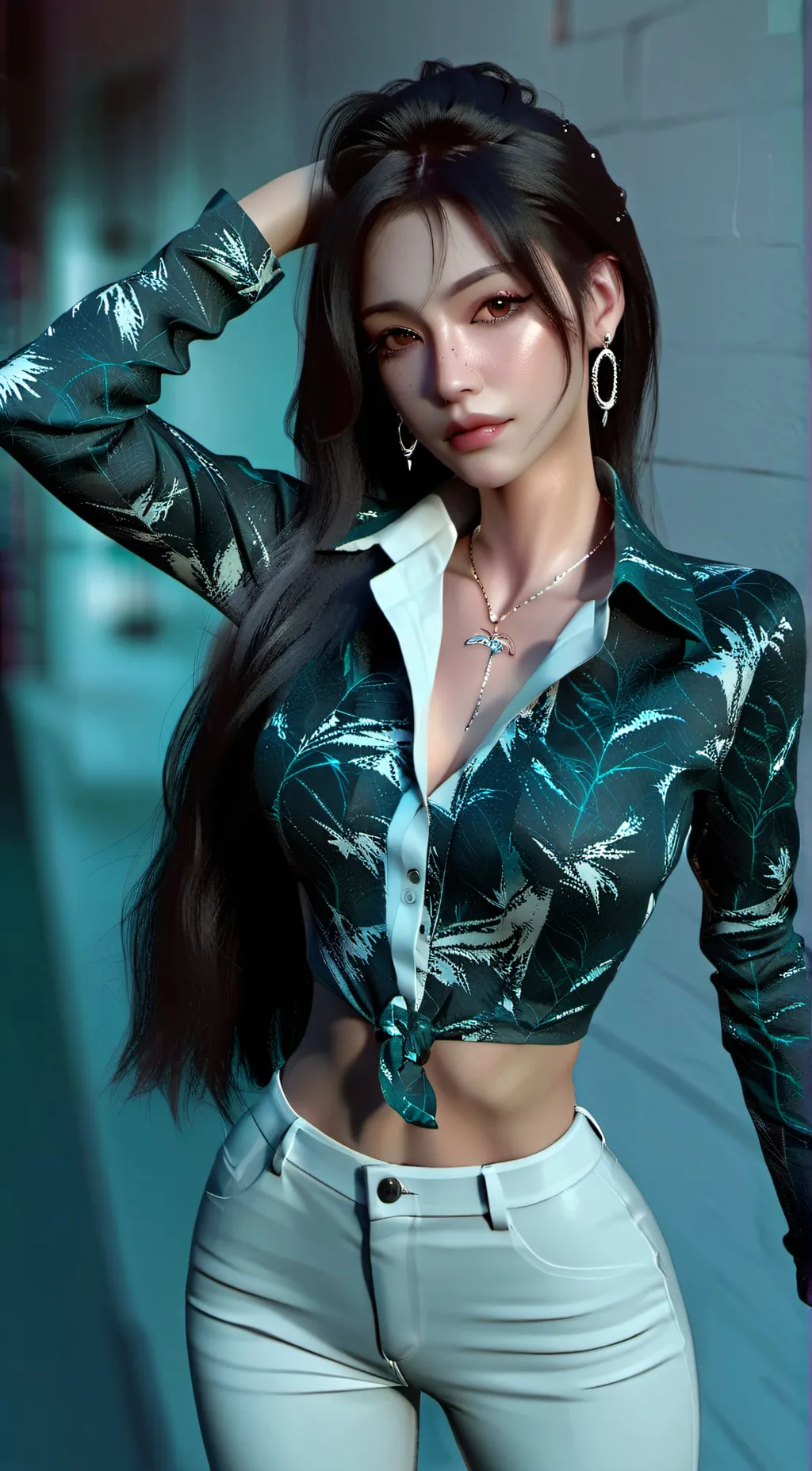 ai character: KAGOME background