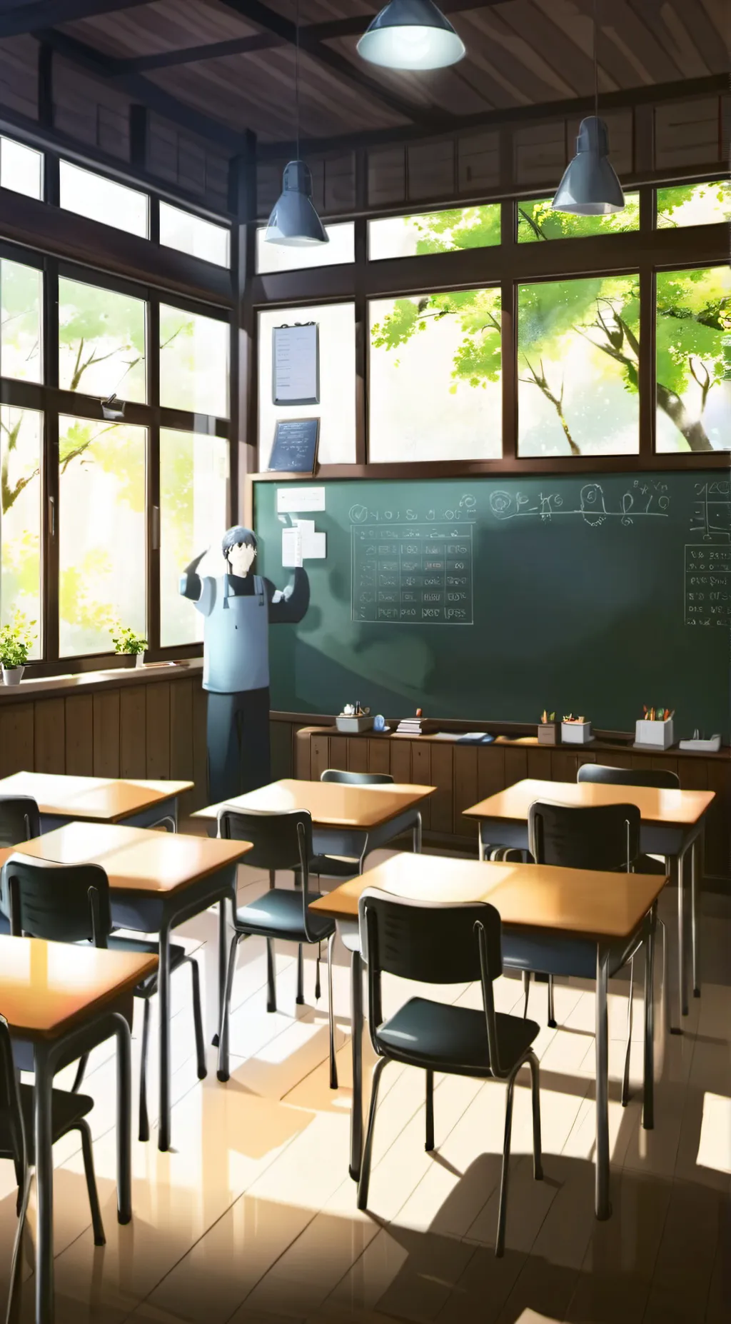 ai character: Mha/Class 1A background