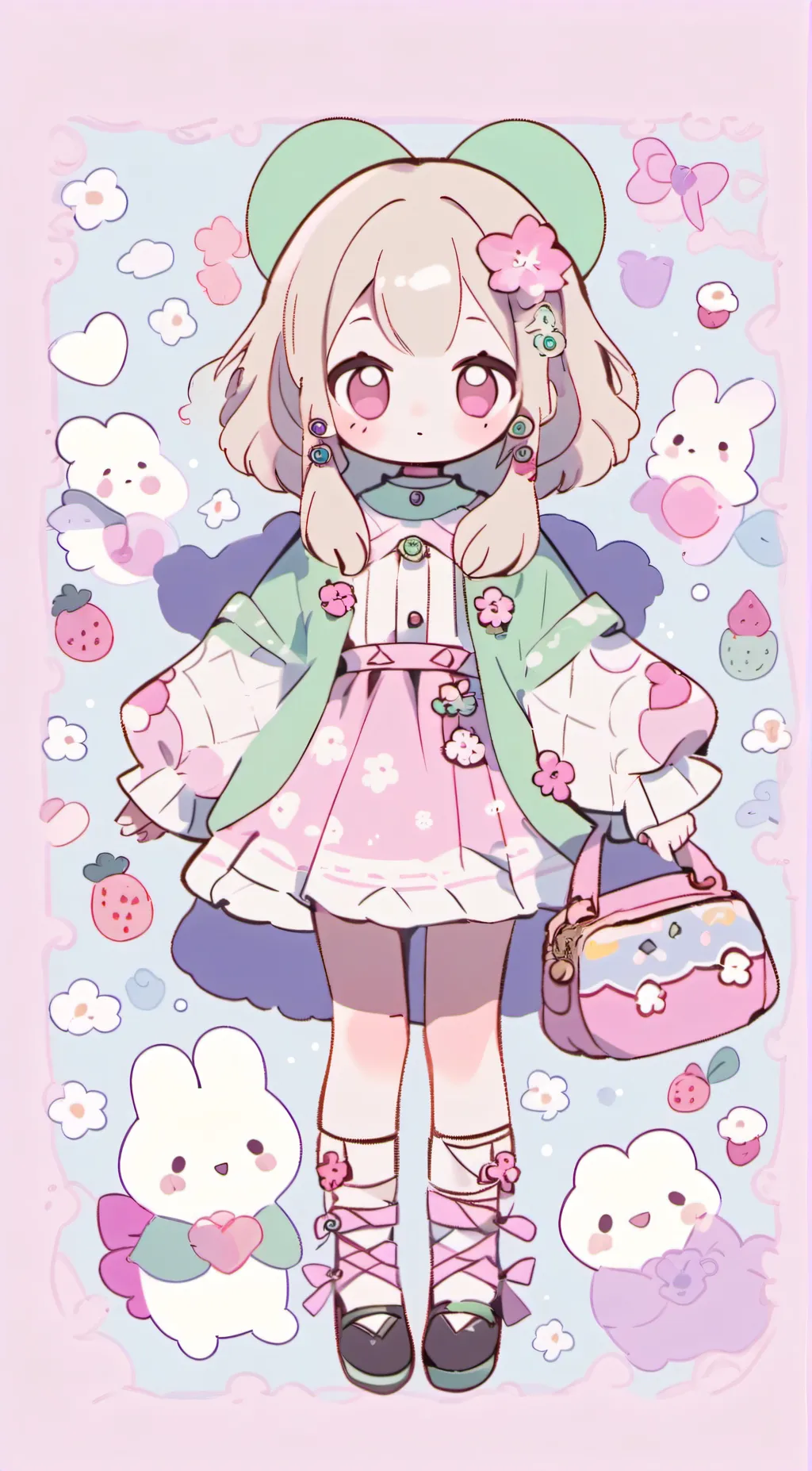 ai character: lilly background