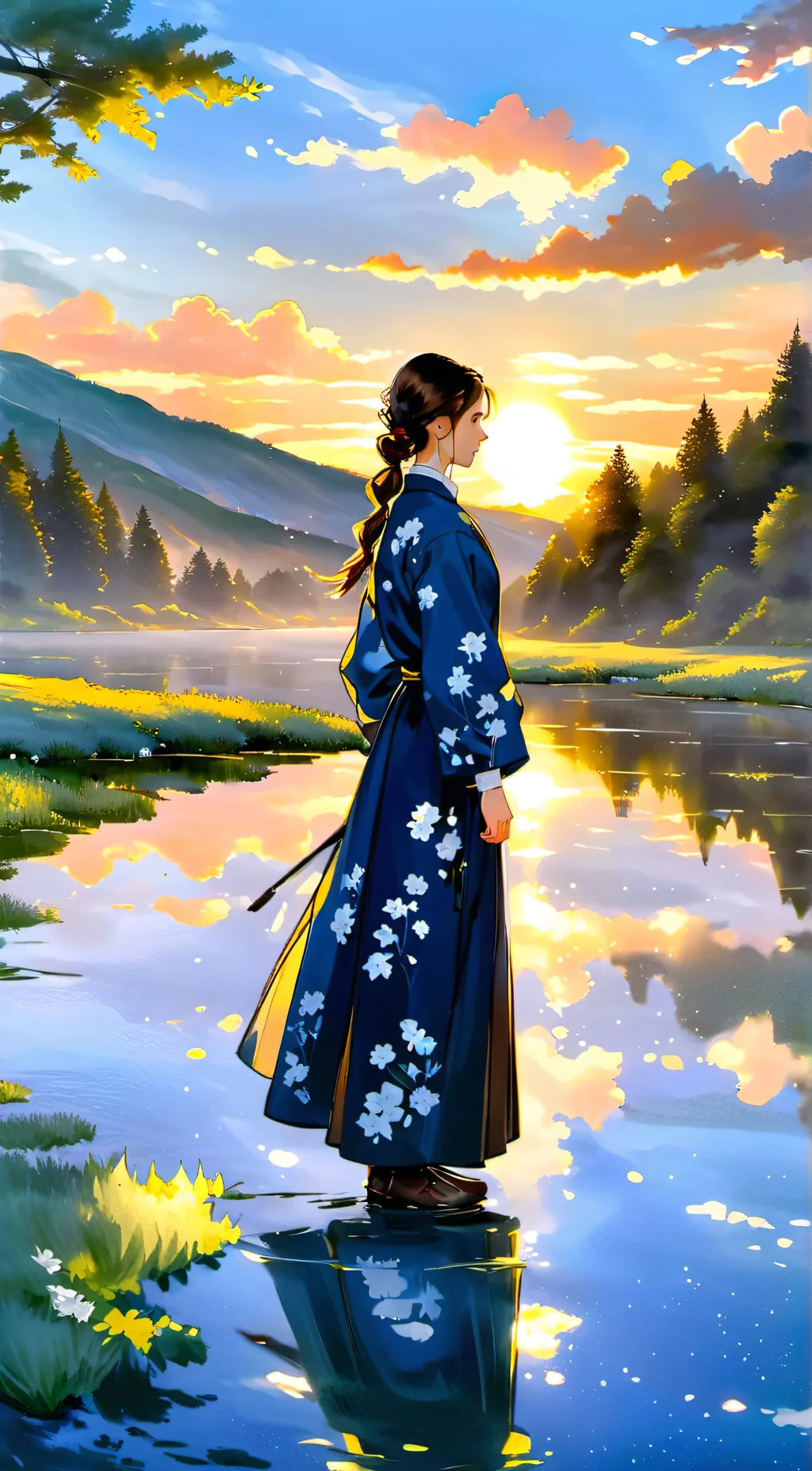 ai character: Jasmine background