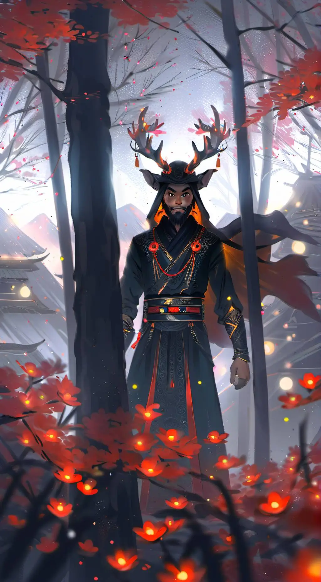 ai character: Fnaf X Mha background