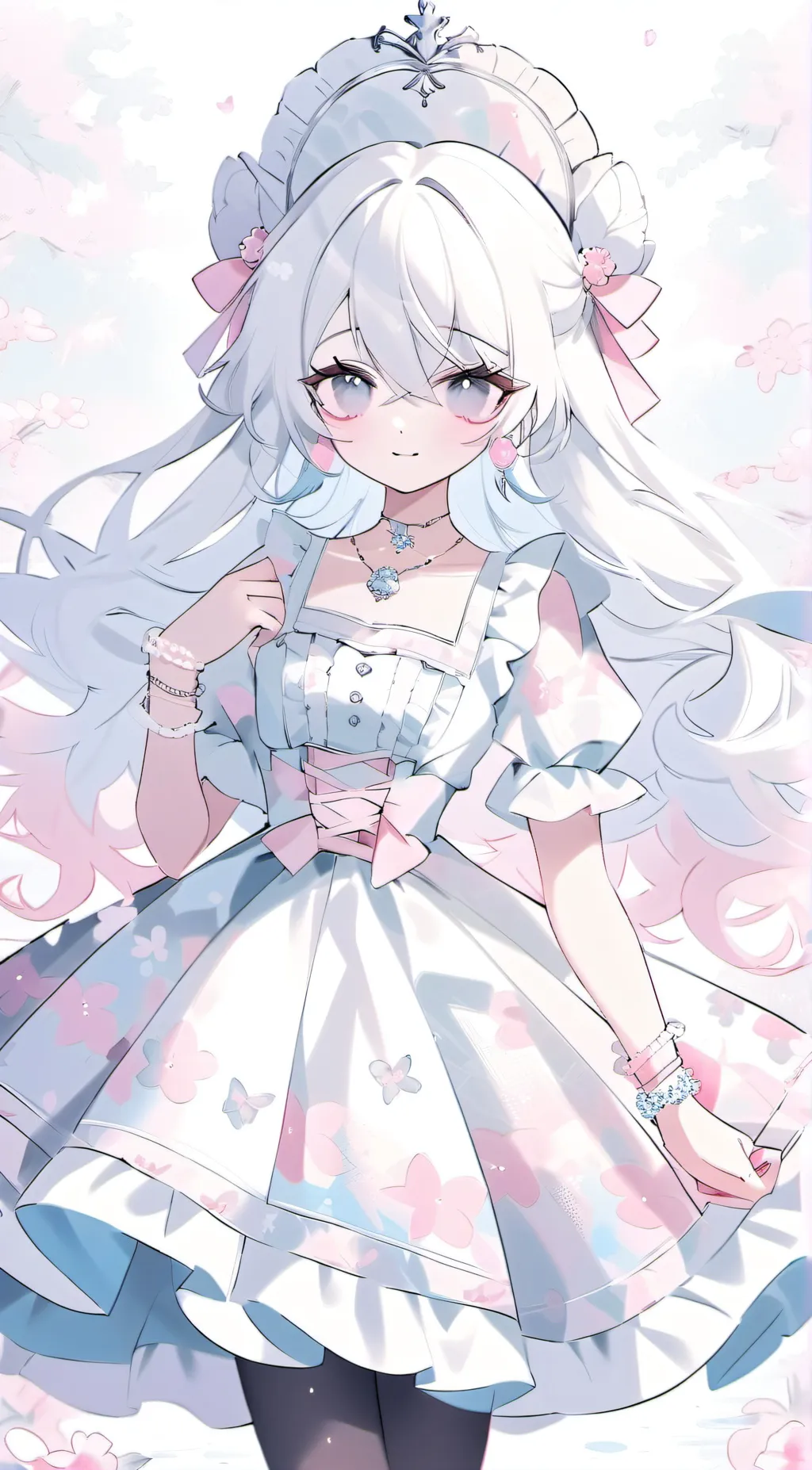 ai character: Lovely background